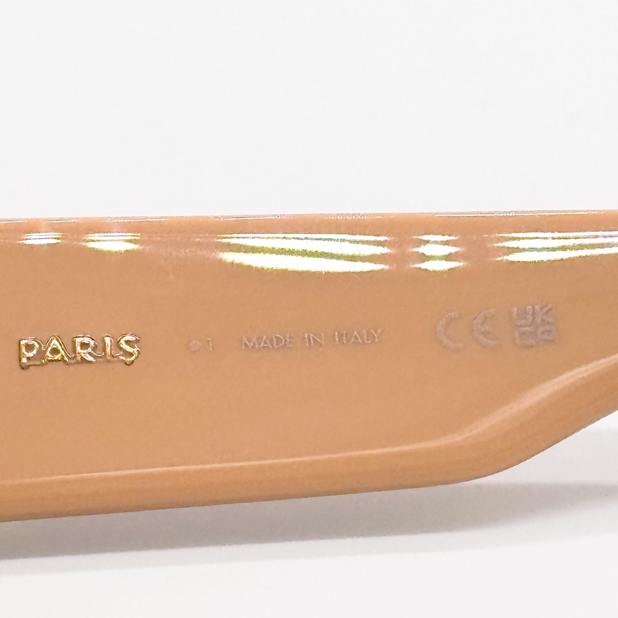 Celine NEW CL40308U 57B CELINE BEIGE NUDE WOMEN SUNGLASSES CELINE Size ONE SIZE - 9 Thumbnail