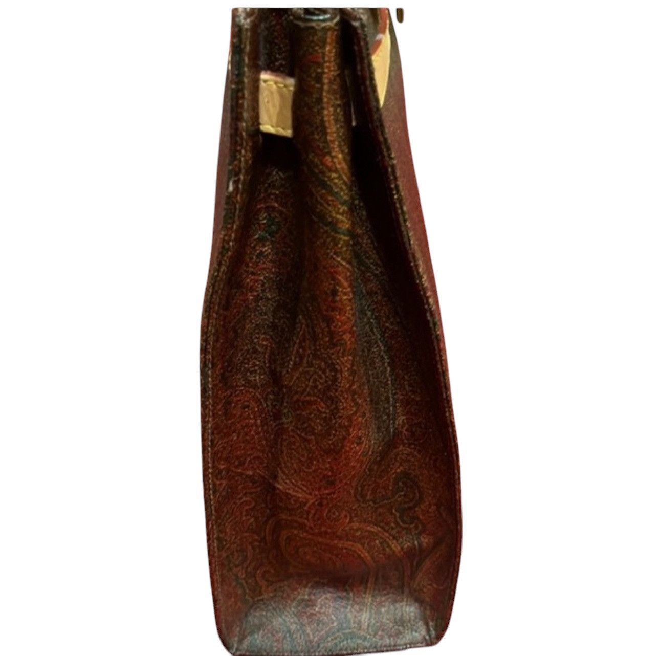 Etro Etro classic wine paisley Kelly should bag Golden E motif Size ONE SIZE - 4 Thumbnail