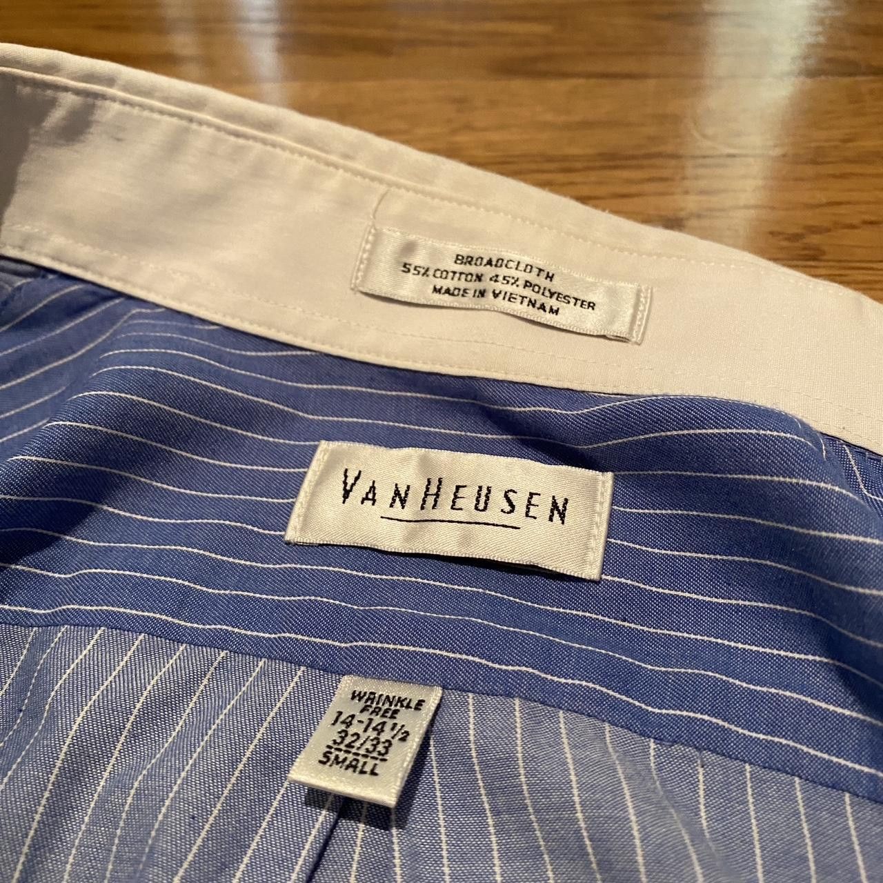 Van Heusen VanHeusen stripped Button down Size US M / EU 48-50 / 2 - 4 Thumbnail