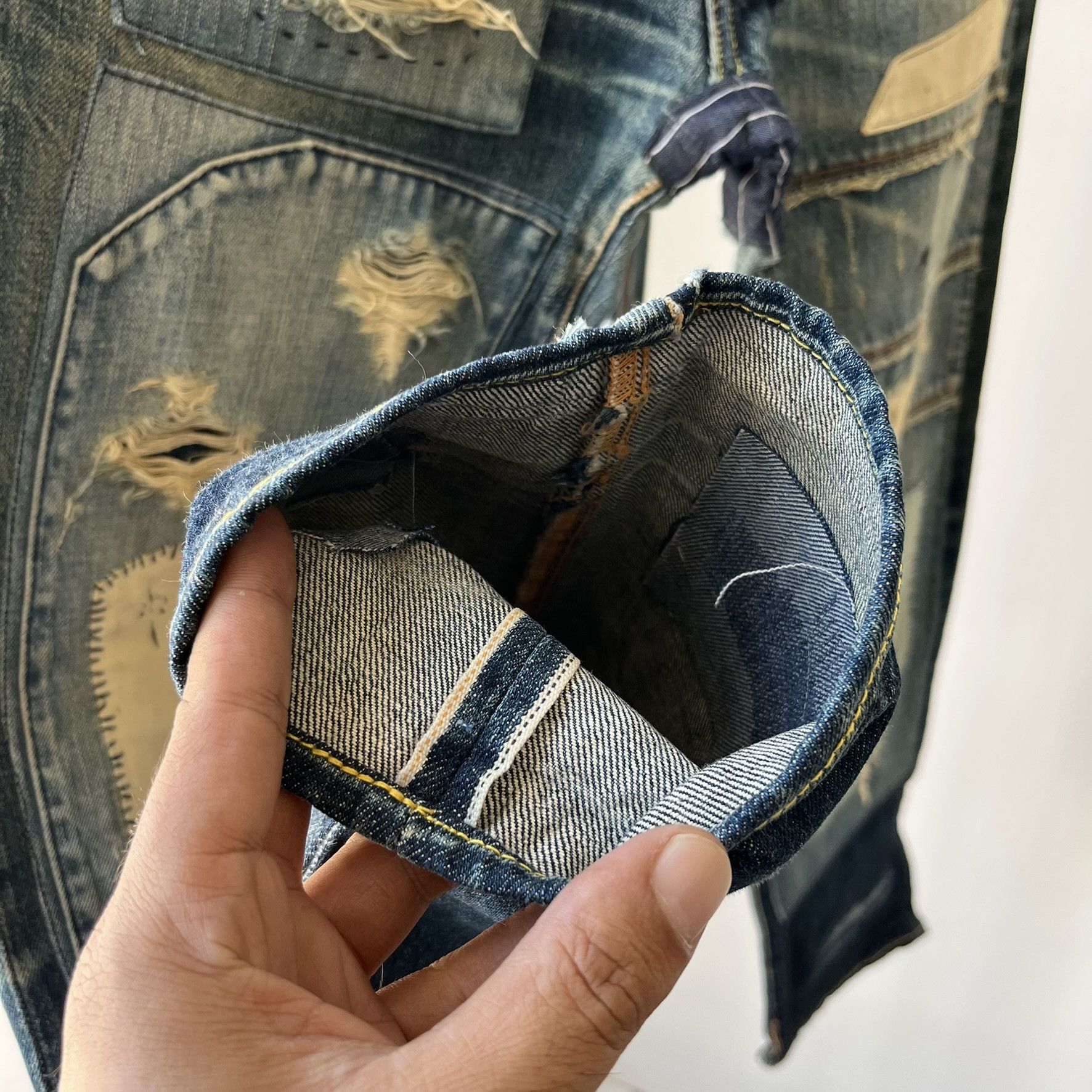 Evisu Size 30x29 Vintage Evis Daicock Selvedge Japanese Denim Size US 30 / EU 46 - 4 Thumbnail