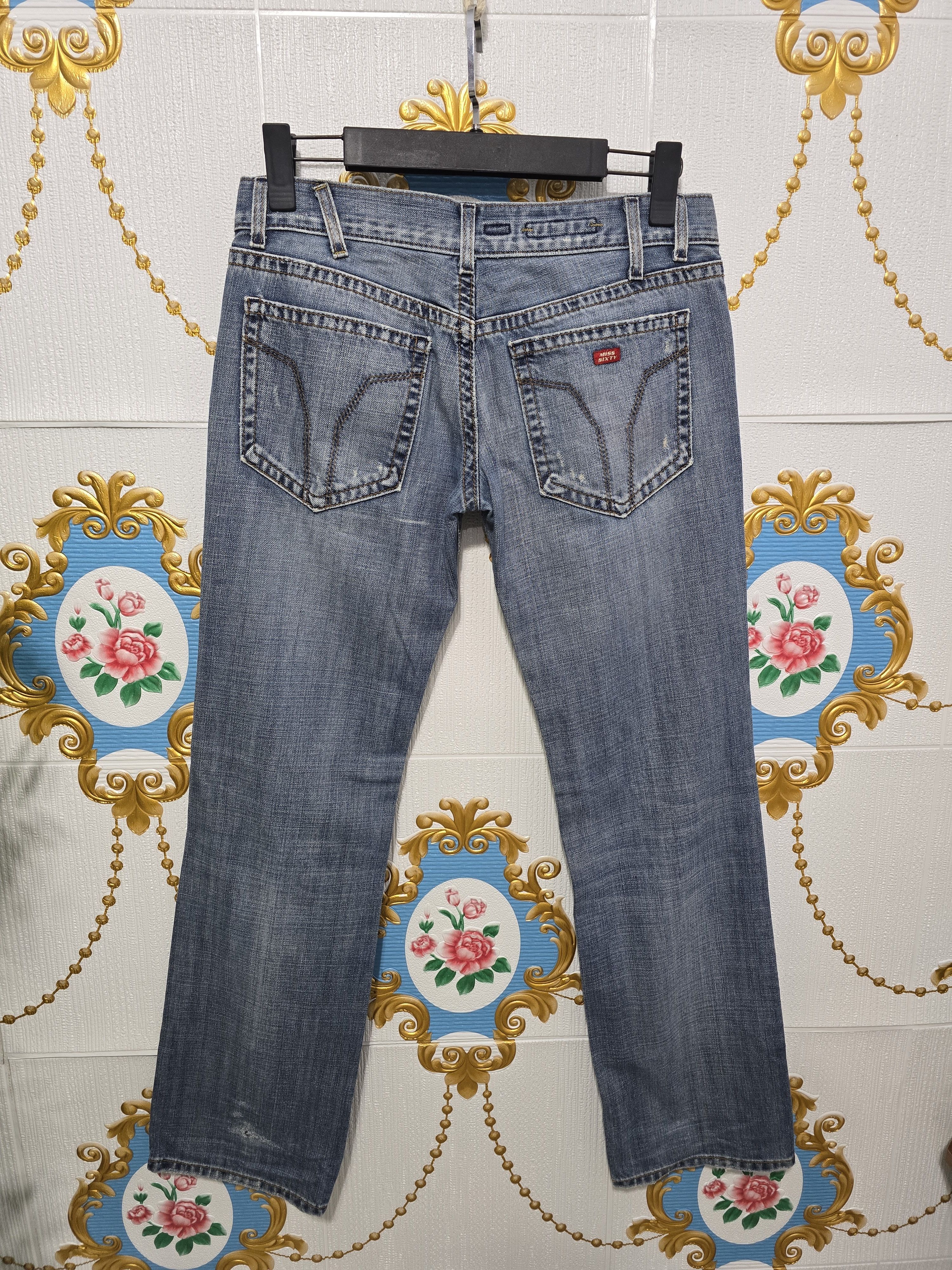 Miss Sixty × Vintage Miss Sixty Jeans Denim women w30 EXCELLENT CONDITION Size 30" / US 8 / IT 44 - 6 Thumbnail