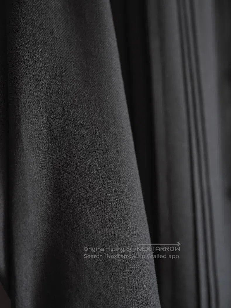 Yohji Yamamoto YOHJI YAMAMOTO Bellows Pleated Long Wool Shirt Size US L / EU 52-54 / 3 - 7 Thumbnail