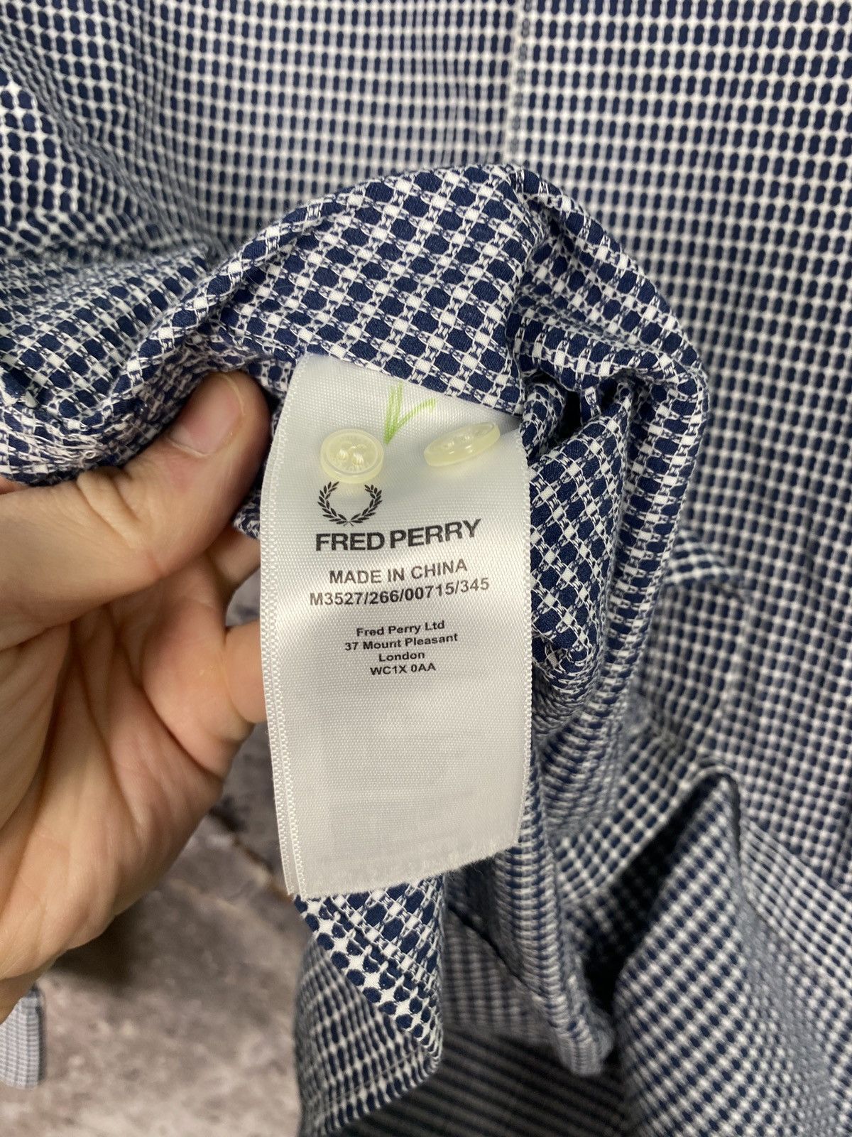 Fred Perry × Vintage Men’s Fred Perry Shirt Vintage Streetwear Size Medium Size US M / EU 48-50 / 2 - 6 Thumbnail