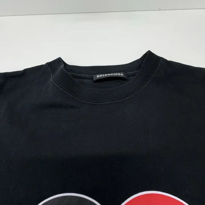 Balenciaga Balenciaga Balenciaga Logo Print Loose Fit TShirt -2507 Size US XXS / EU 40 - 5 Thumbnail