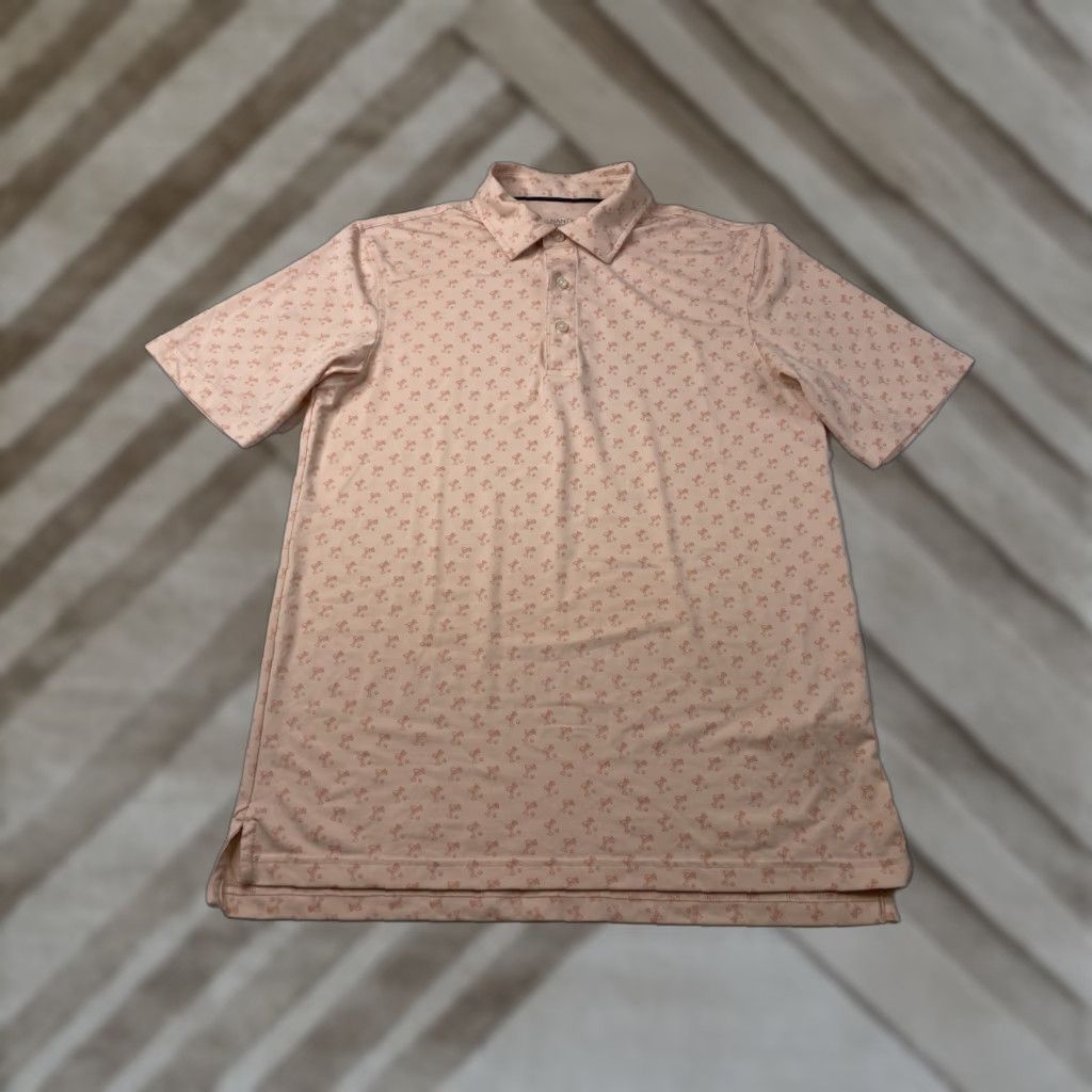 Vineyard Vines VINEYARD VINES Jim Nantz Martini Performance Polo Shirt Men S Golf Short Sleeve Orange Shirt Size US S / EU 44-46 / 1 - 1 Thumbnail