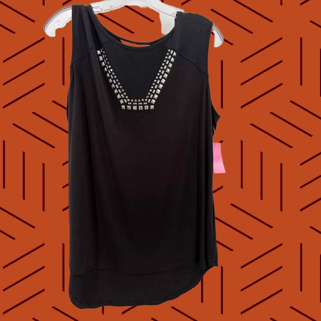 Vintage Pre-Owned Peter Nygard Black Size Medium Tank Top Size M / US 6-8 / IT 42-44 - 1 Thumbnail