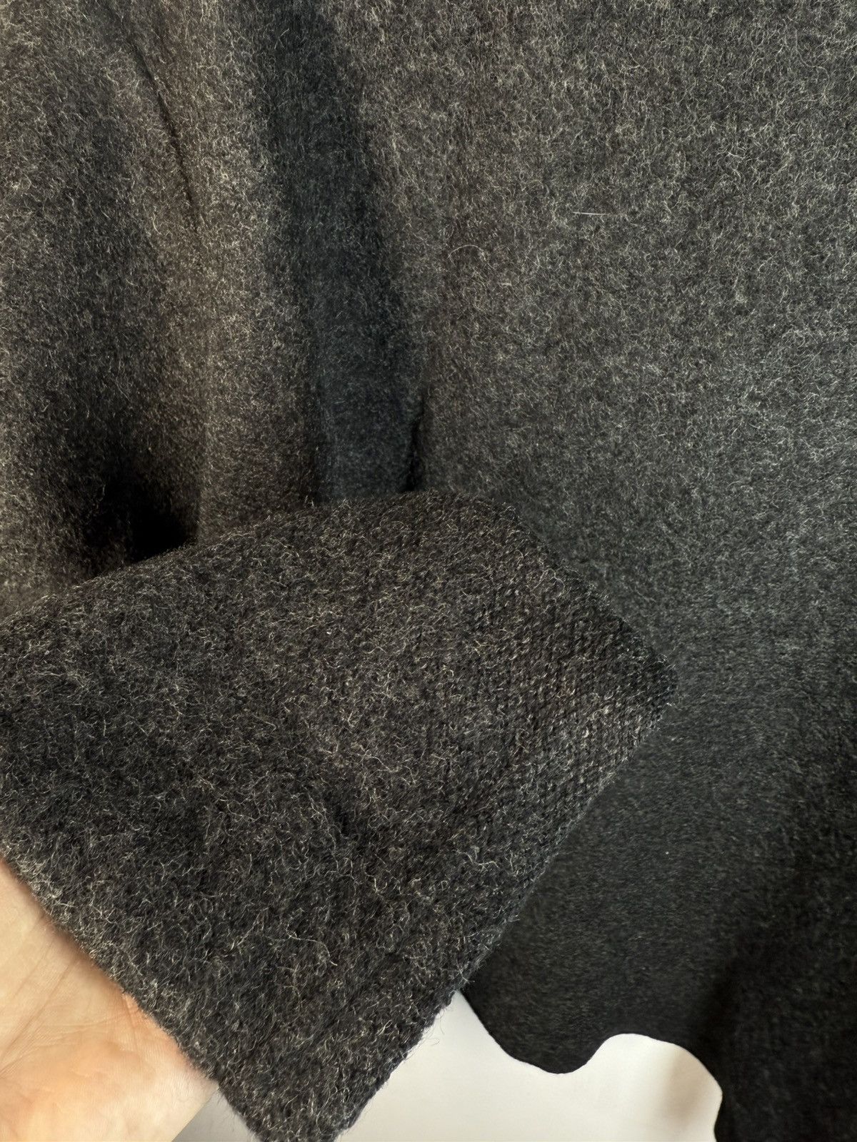 Yves Saint Laurent Wool YSL Sweater Soft Warm Grey YSL Sweatshirt Size US M / EU 48-50 / 2 - 18 Thumbnail