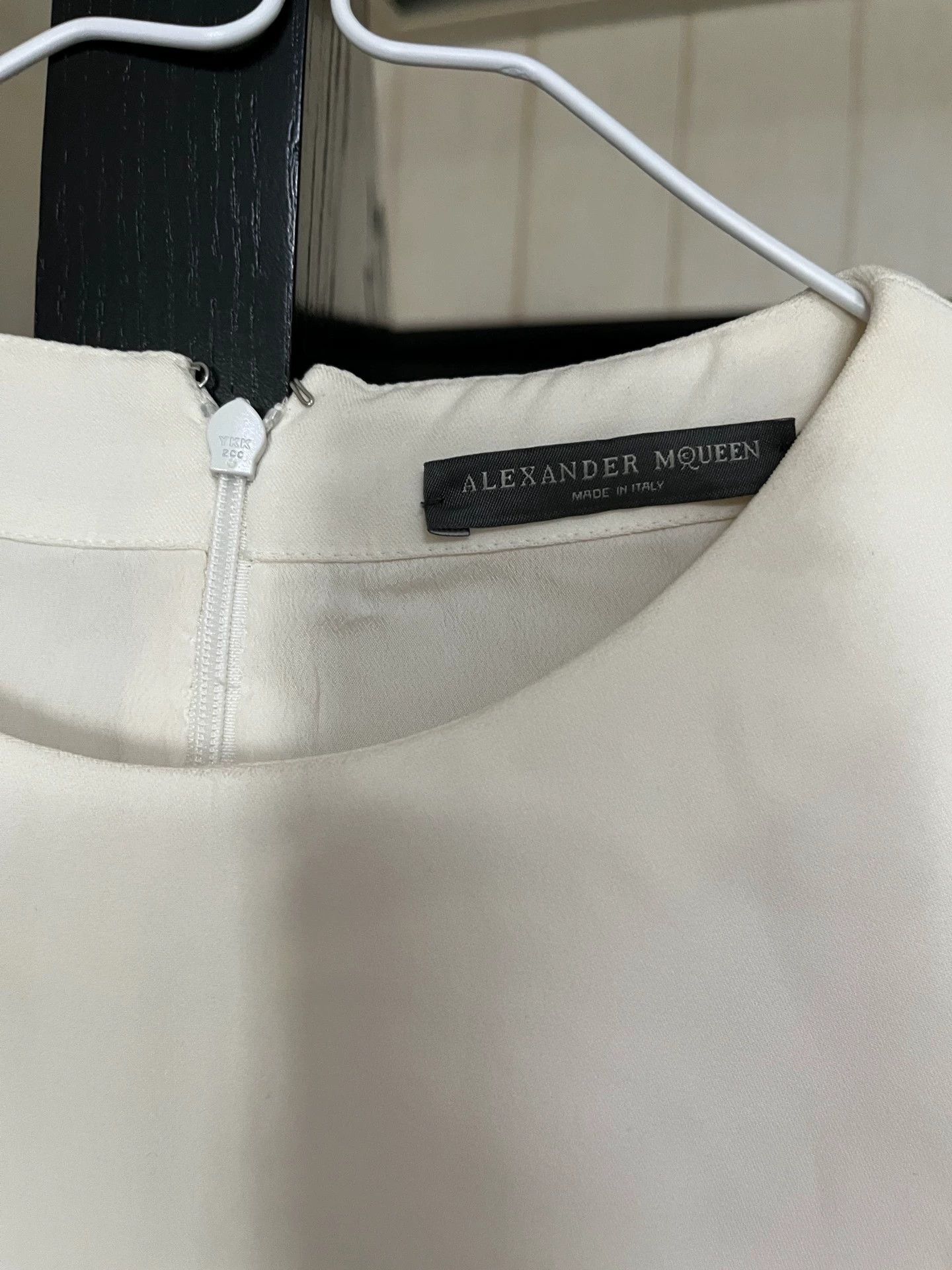 Alexander McQueen AMQ Silk & Acetate Classic Tank 40 (New, tags off) Size S / US 4 / IT 40 - 3 Thumbnail