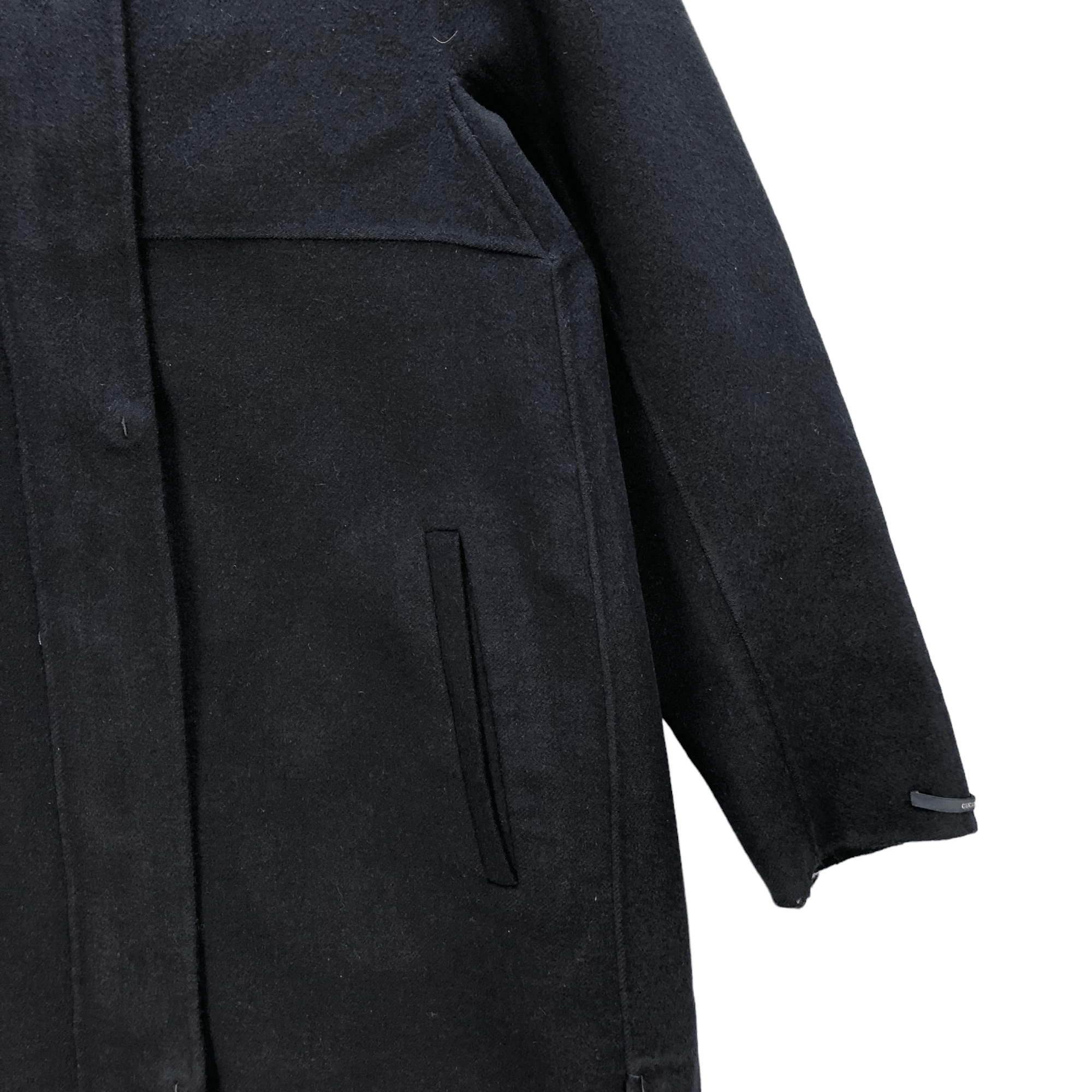 Max Mara 'S MAX MARA HOODED WOOL BLEND OVERCOAT JACKET #6845-90 Size S / US 4 / IT 40 - 5 Thumbnail