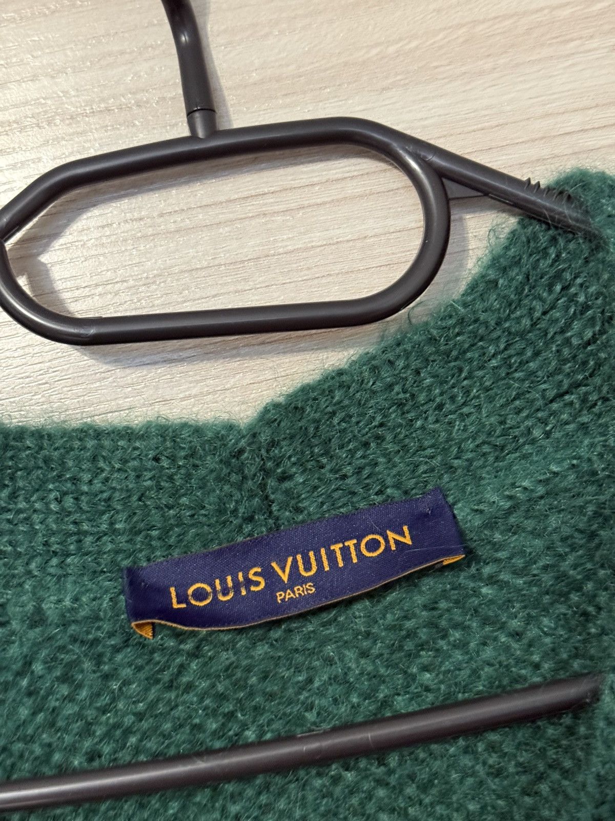 Louis Vuitton Louis Vuitton Green Mohair Knit Cardigan Sweater Season 2022 Size US S / EU 44-46 / 1 - 10 Thumbnail