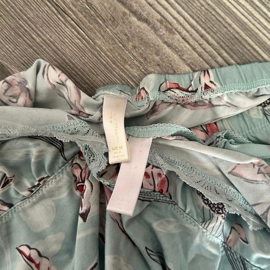 Other adrienne vittadini blue and pink floral pajama set Size ONE SIZE - 3 Thumbnail