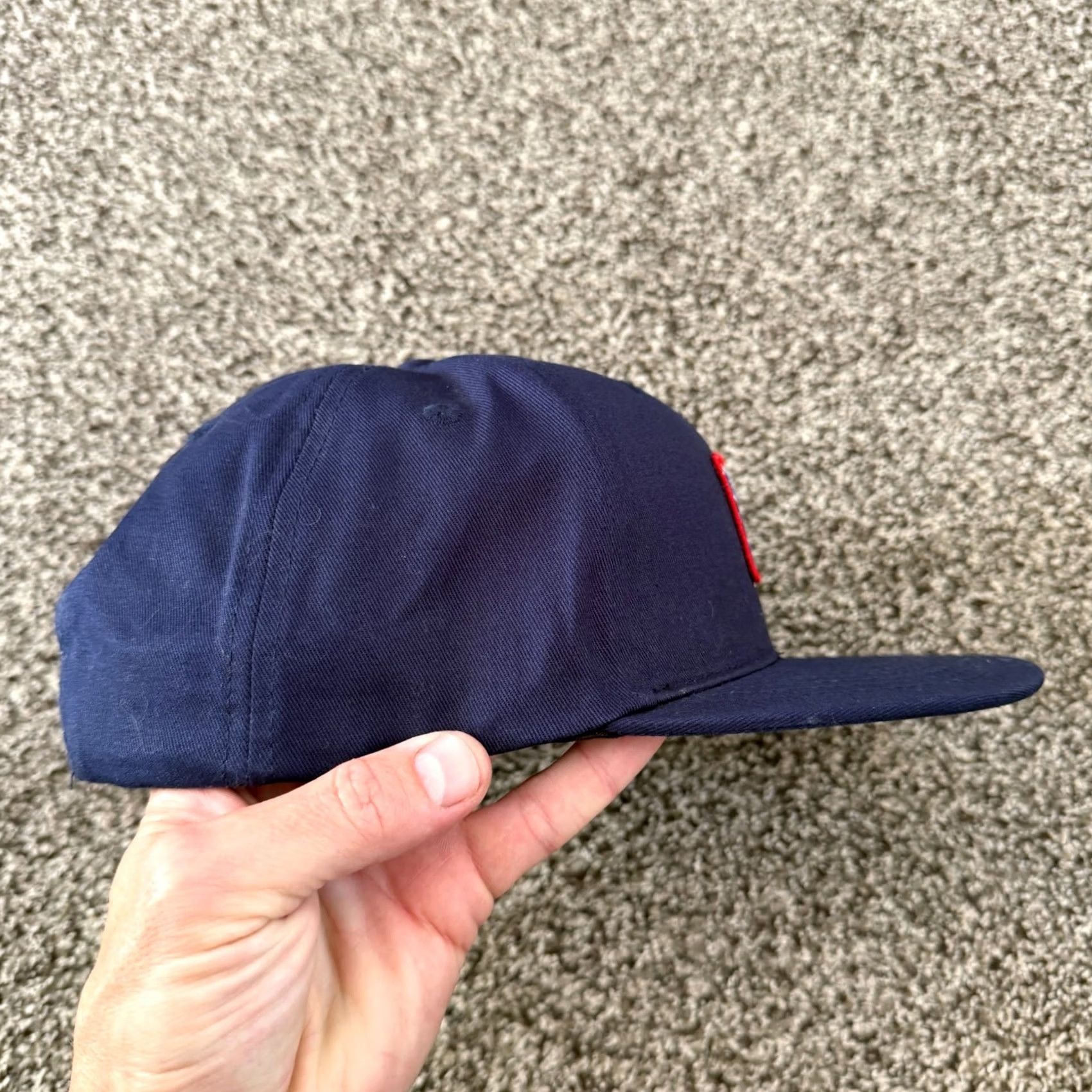 Vintage Hoonigan Snapback Hat Sensor Bar Ken Block Adjustable Cap Blue Racing Mens One Size Baseball Cap Size ONE SIZE - 2 Thumbnail