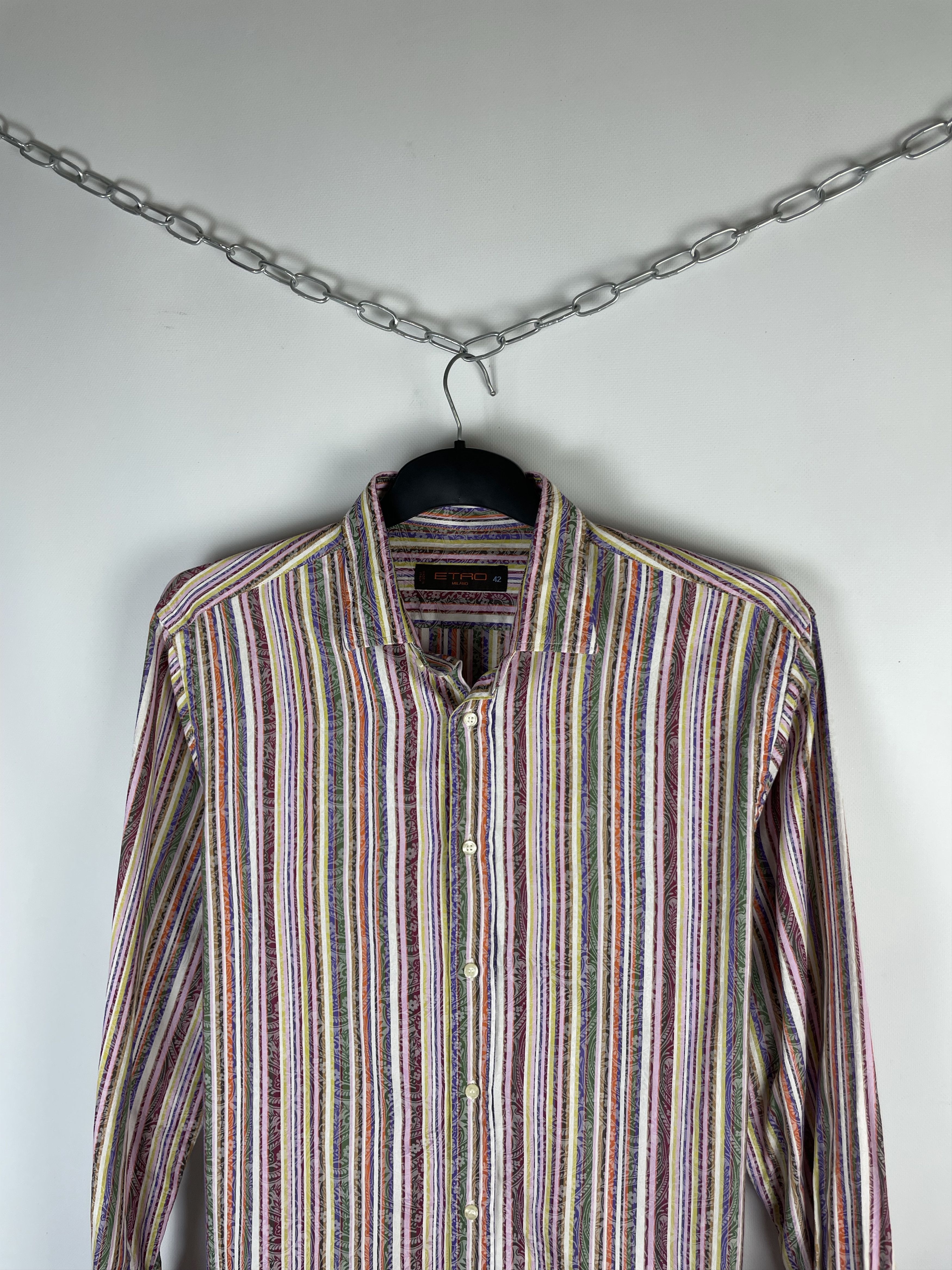 Etro Etro shirt button ups hype luxury Size US M / EU 48-50 / 2 - 4 Thumbnail
