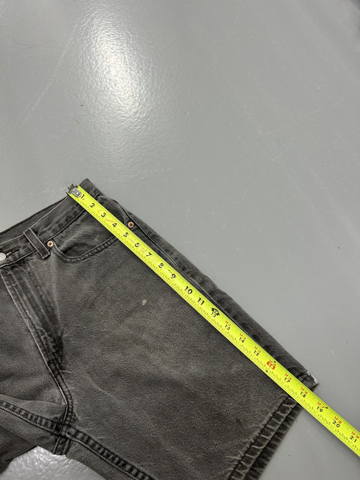 Japanese Brand Crazy vintage Levi’s faded black 505 jorts faded distressed Size US 30 / EU 46 - 9 Thumbnail