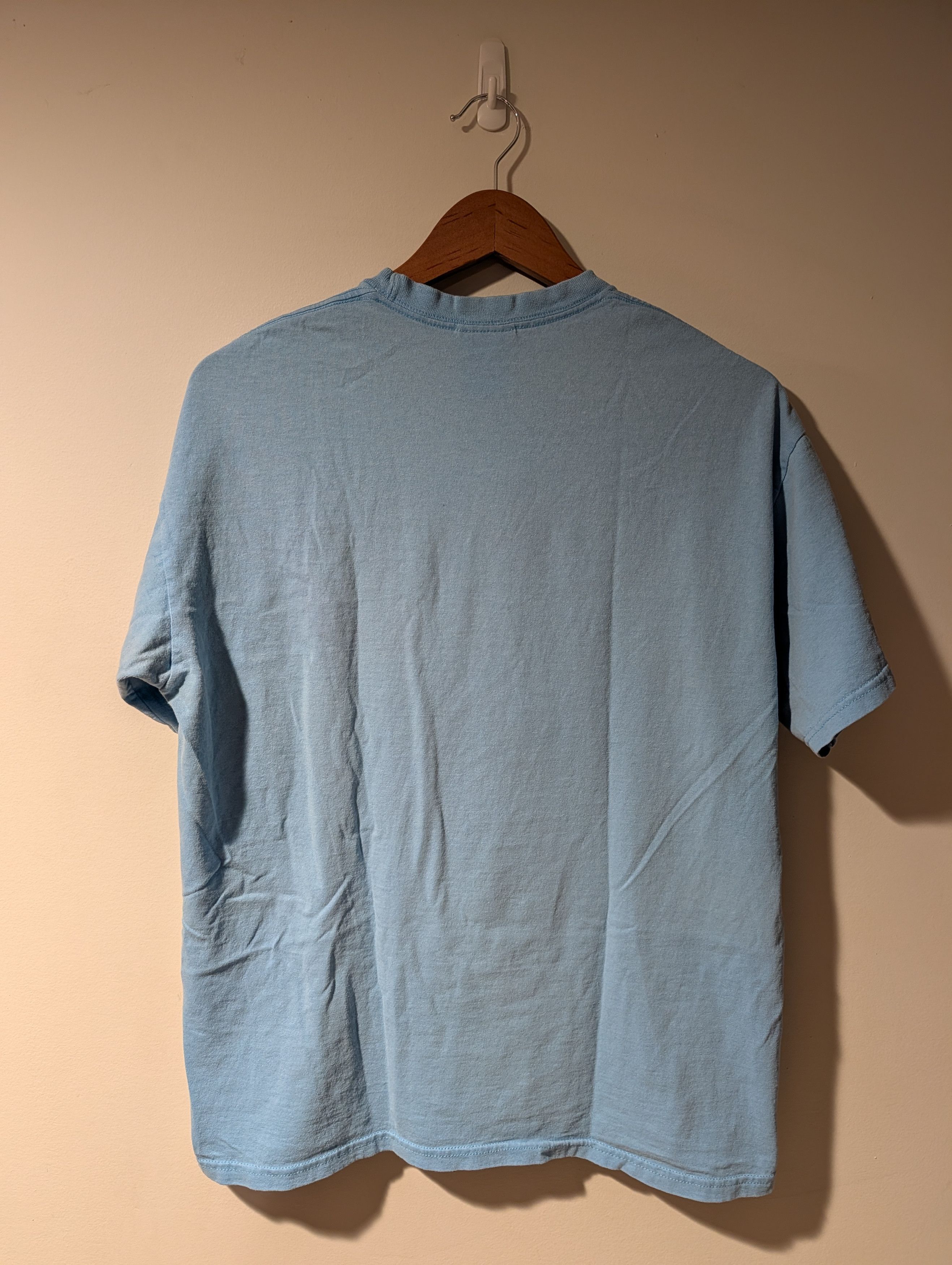 Nike Vintage Nike Mini Swoosh T Shirt Medium Blue Boxy Fit Mexico Size US M / EU 48-50 / 2 - 9 Thumbnail