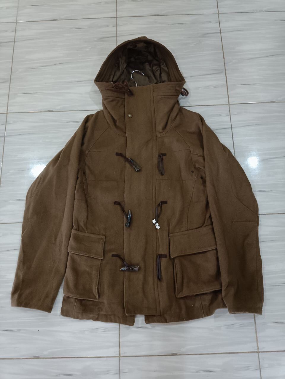 Vintage PPFM Duffle Wool Coat Japanese Archive Streetwear