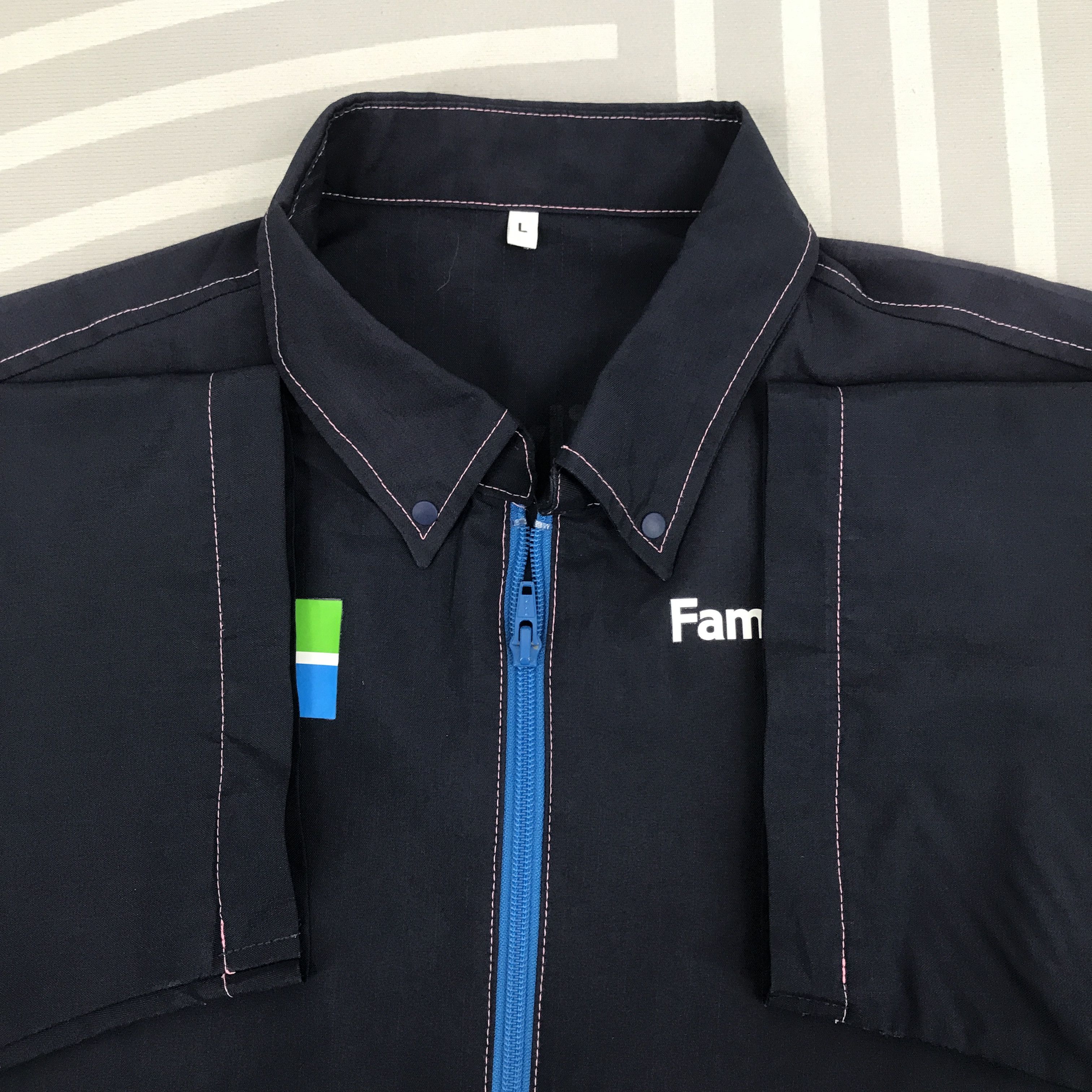 Japanese Brand × Vintage Vintage Family Mart work uniform Jacket Size US L / EU 52-54 / 3 - 5 Thumbnail