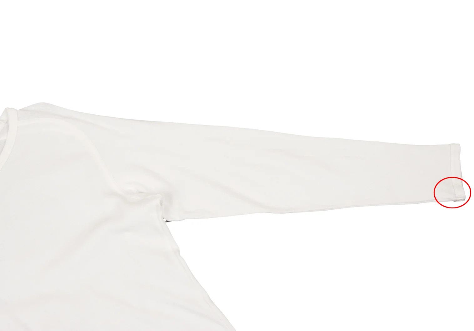 Yohji Yamamoto Yohji Yamamoto Cotton Ribbed Cutsew Off 3 Size US XS / EU 42 / 0 - 5 Thumbnail