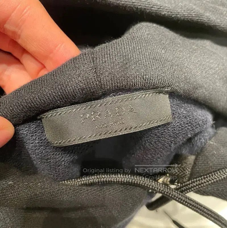 Prada Prada Men's Blue Cardigan Sweater. Size US L / EU 52-54 / 3 - 3 Thumbnail