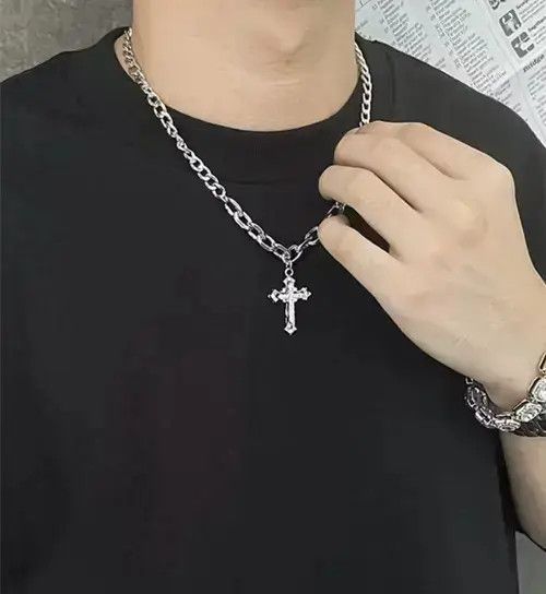Jewelry Necklace in Silver, Men's