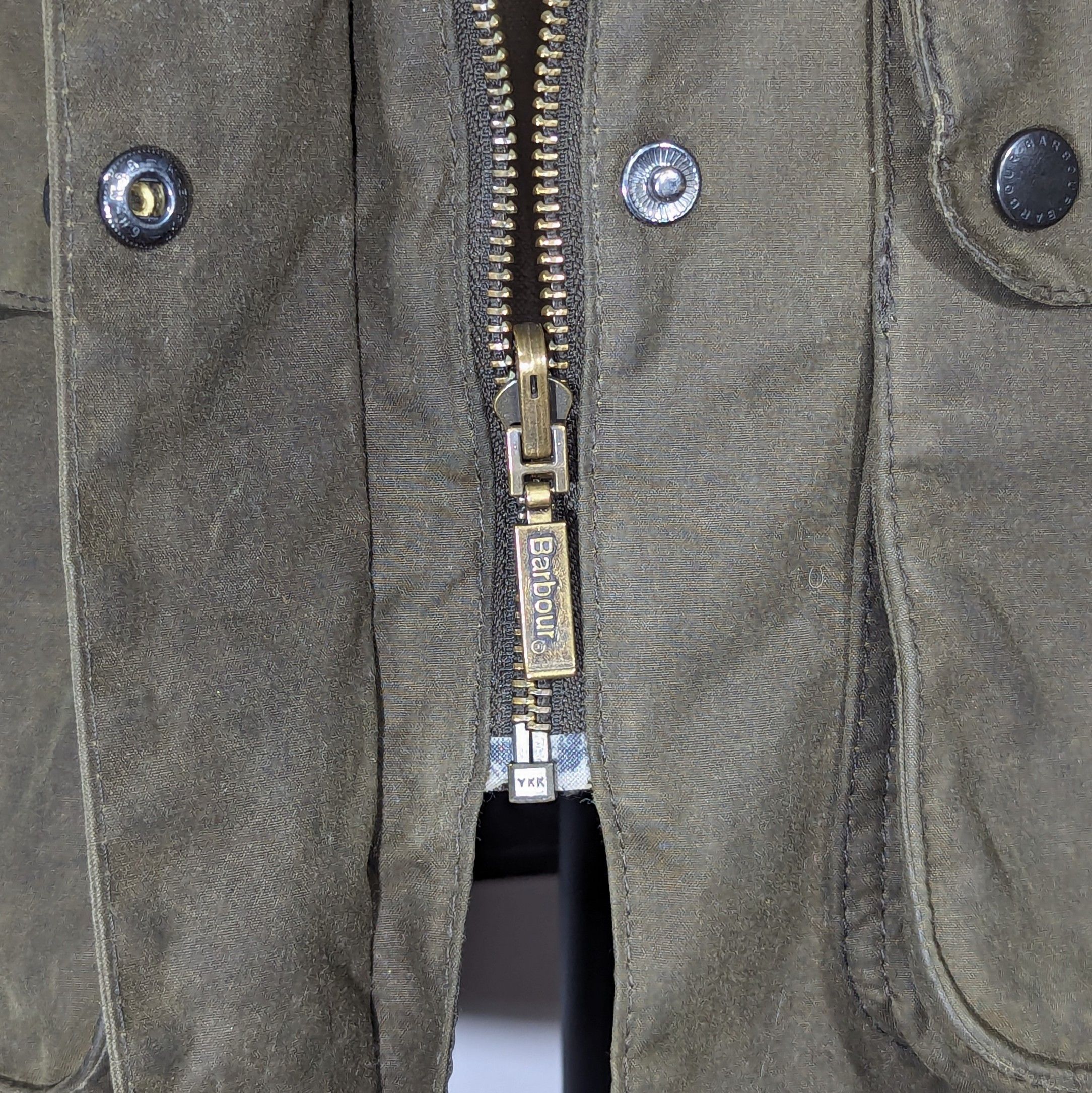 Barbour Barbour International SMU Weyhill Wax Jacket Waxed Cotton Size M / US 6-8 / IT 42-44 - 16 Thumbnail