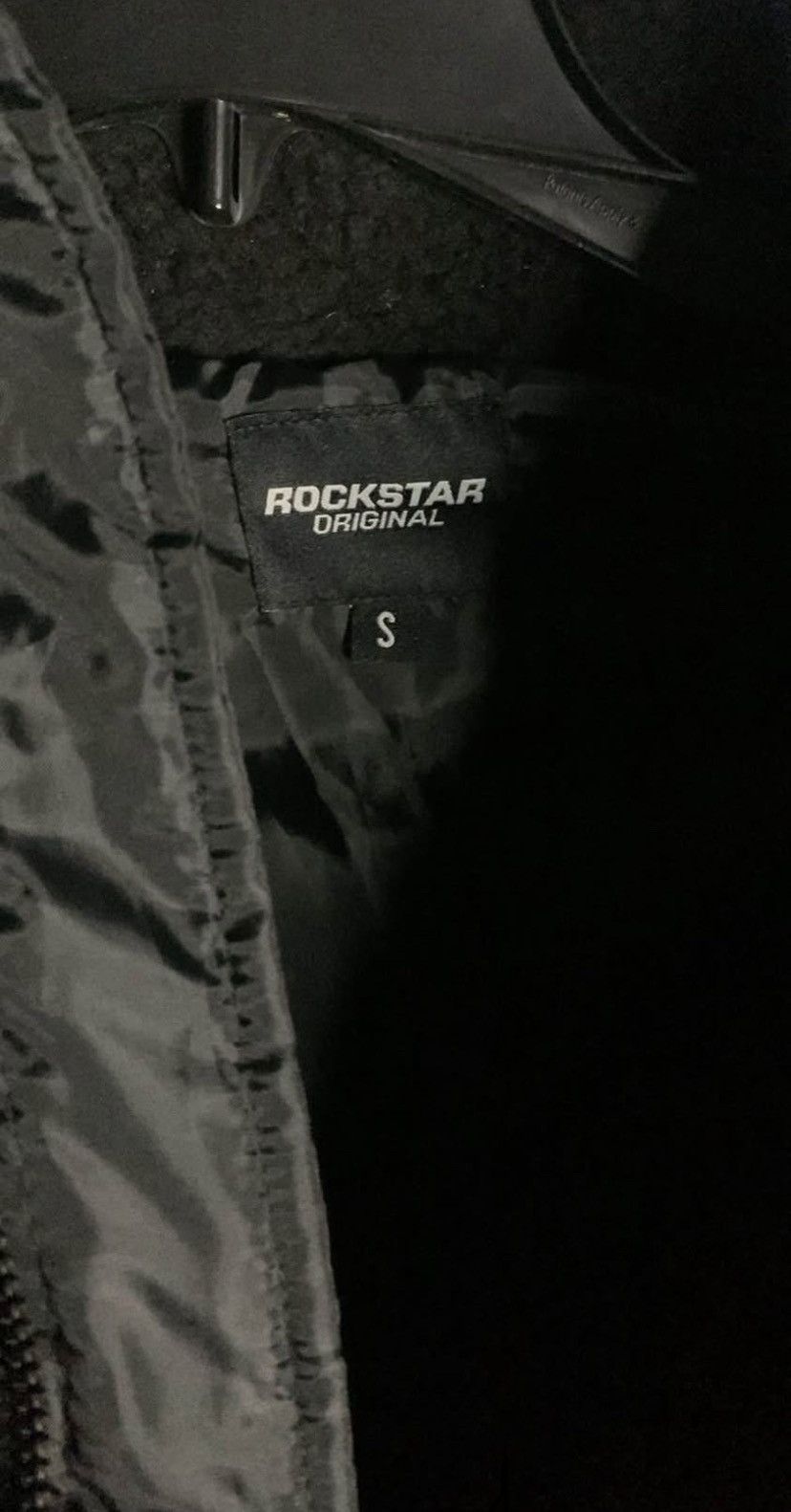 Rockstar Games “ROCKSTAR” Sarvesh Black Puffer Jacket Size US S / EU 44-46 / 1 - 4 Thumbnail