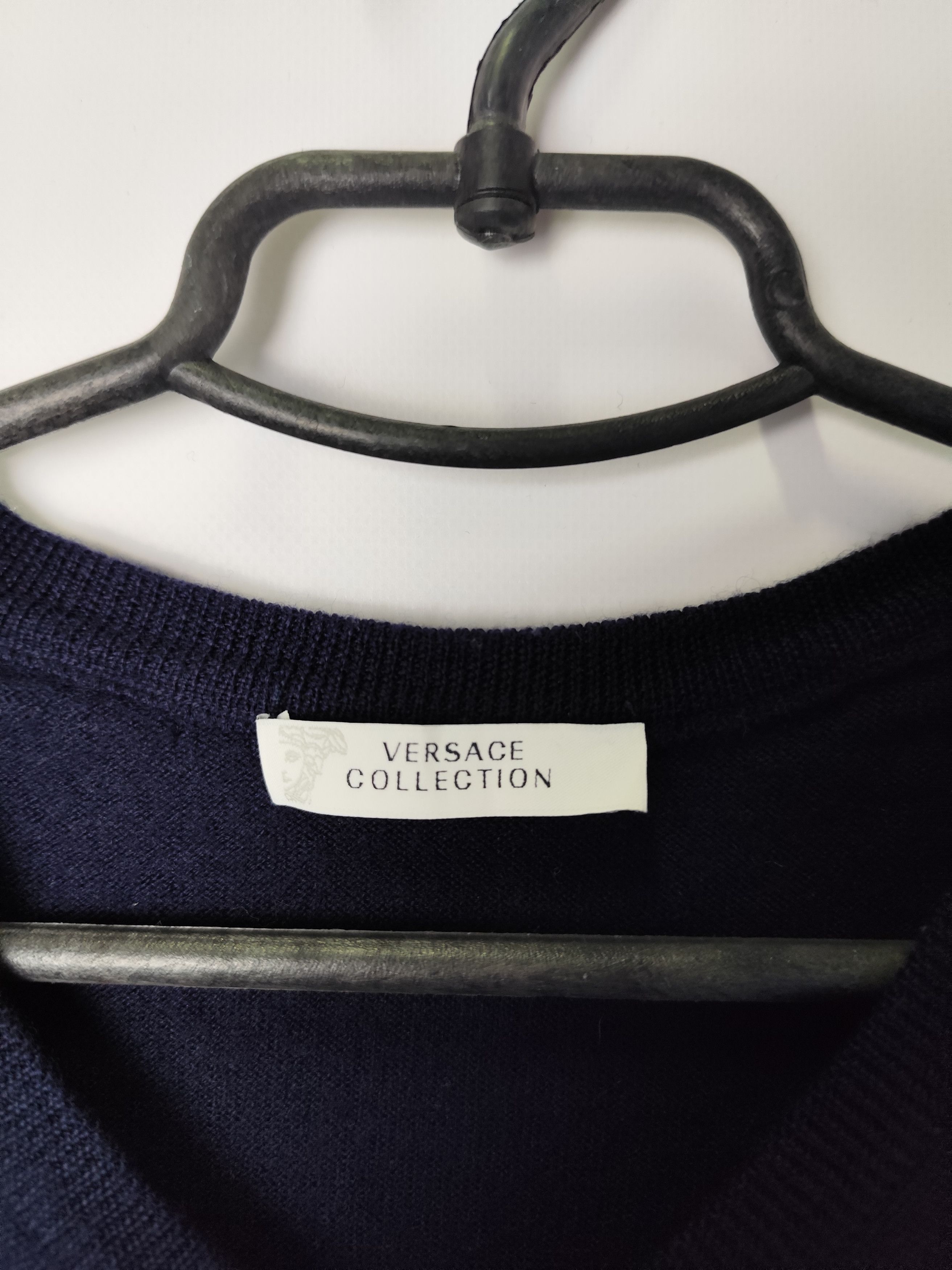 Versace Versace Collection Sweater V-neck Vintage Luxury Medusa Size US M / EU 48-50 / 2 - 3 Thumbnail
