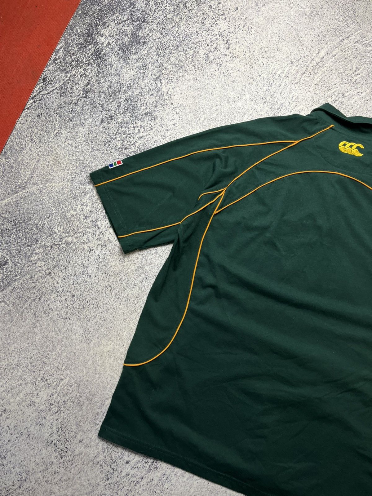 Other SOUTH AFRICA Canterbury Home Rugby Jersey 2007 Union SASOL Size US L / EU 52-54 / 3 - 17 Thumbnail