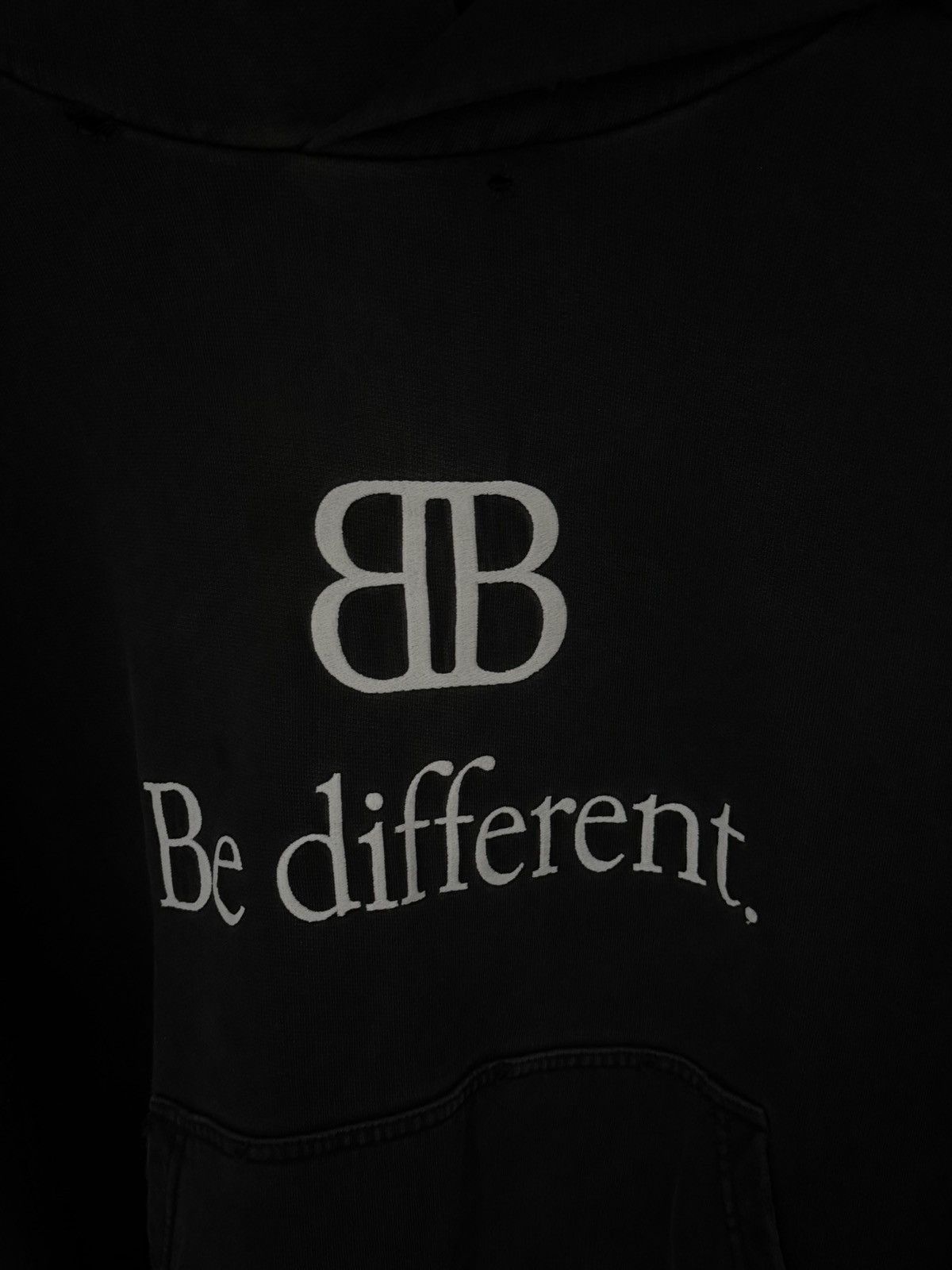 Balenciaga ⛔️Balenciaga Be Different distressed oversize hoodie Size US M / EU 48-50 / 2 - 2 Thumbnail