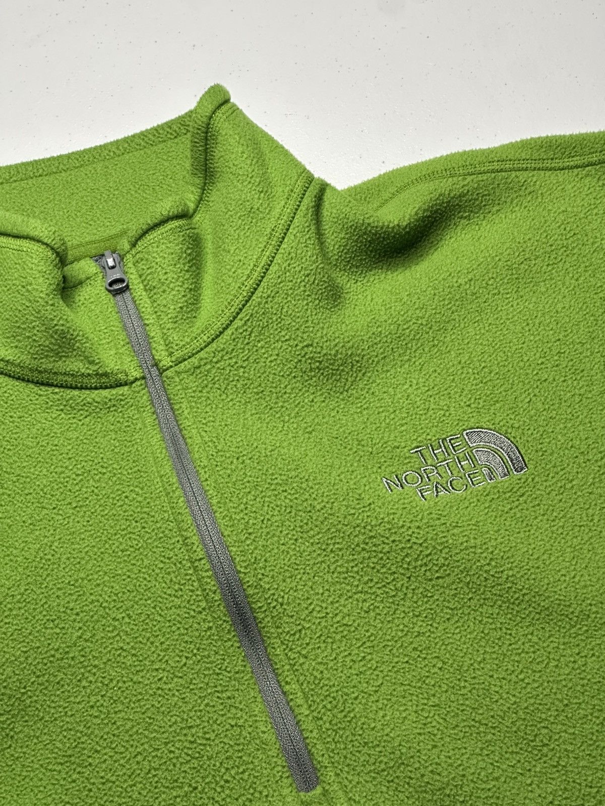 The North Face The north face green quarter zip sweatshirt Size US L / EU 52-54 / 3 - 1 Thumbnail
