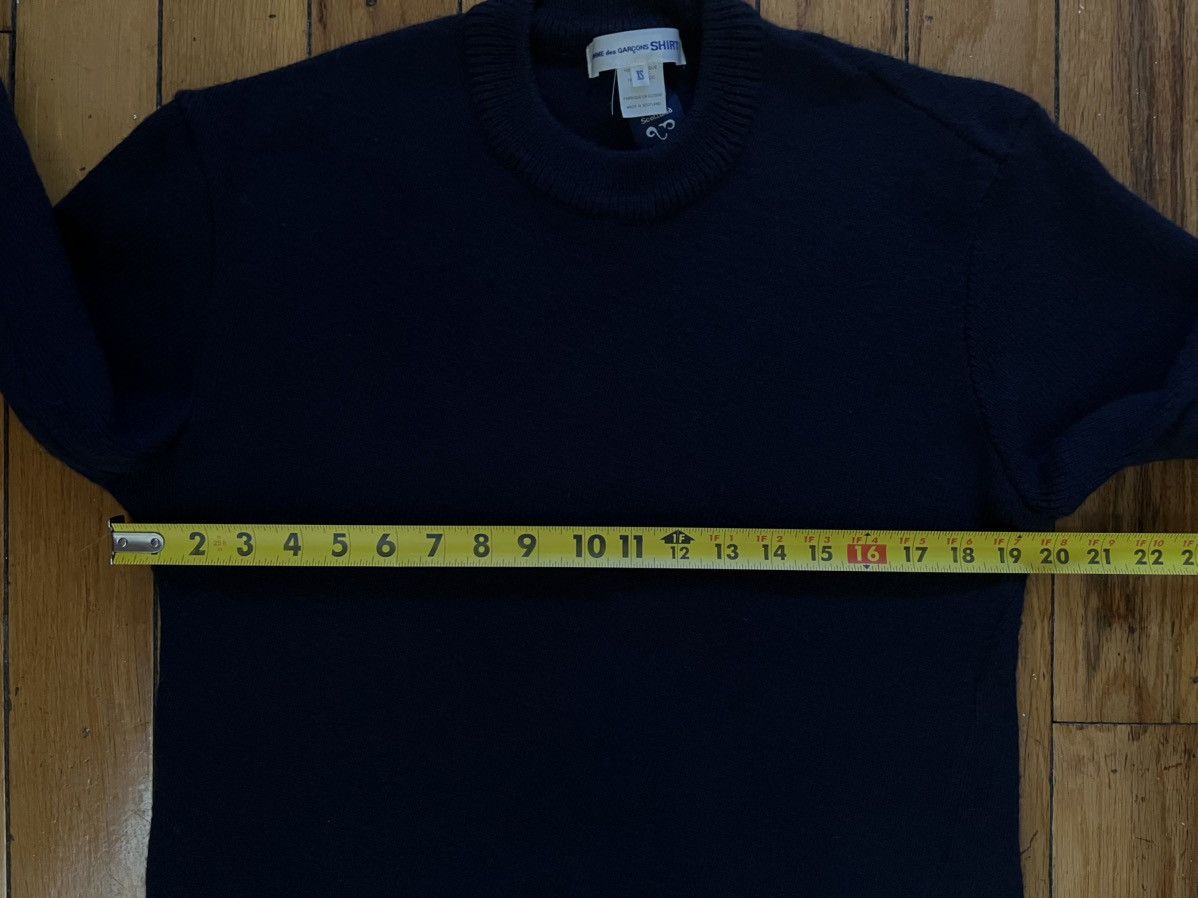 Comme des Garcons SHIRT Comme des Garcons Shirt x Lochaven Navy Twisted Sweater Size US XS / EU 42 / 0 - 12 Thumbnail