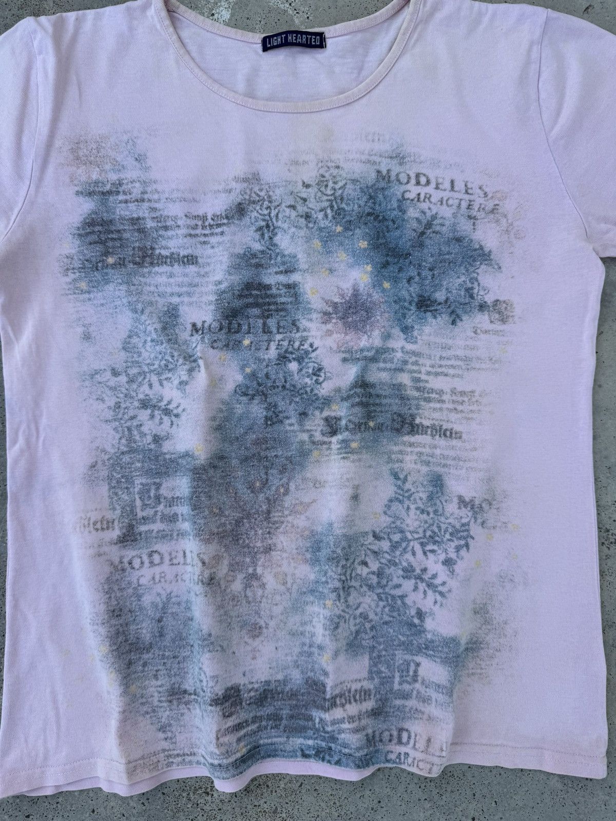 Japanese Brand 2000s Wild Poems Punk Ifsixwasnine Styled Tees Size XS / US 0-2 / IT 36-38 - 2 Thumbnail