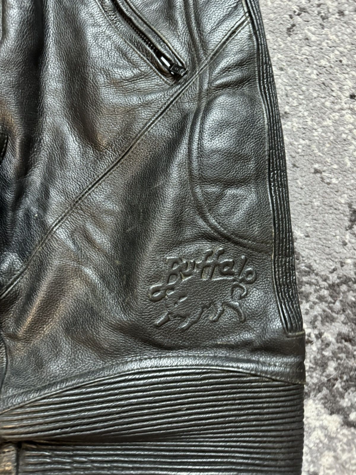 If Six Was Nine × Vintage Vintage Y2K Leather Opium Motorcycle Owens Style Pants Size US 32 / EU 48 - 5 Thumbnail