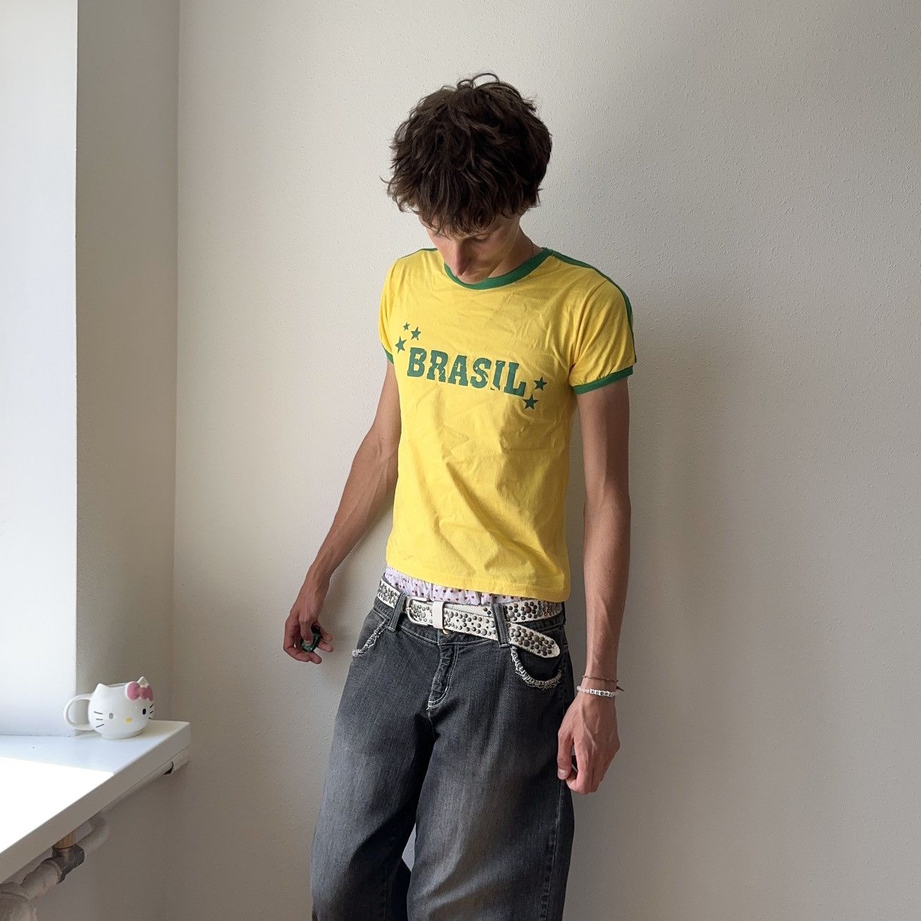 Hysteric Glamour Y2K Brasil 10 Hysteric Glamour Vibe T Shirt Nike Brazil Type Size US S / EU 44-46 / 1 - 3 Thumbnail
