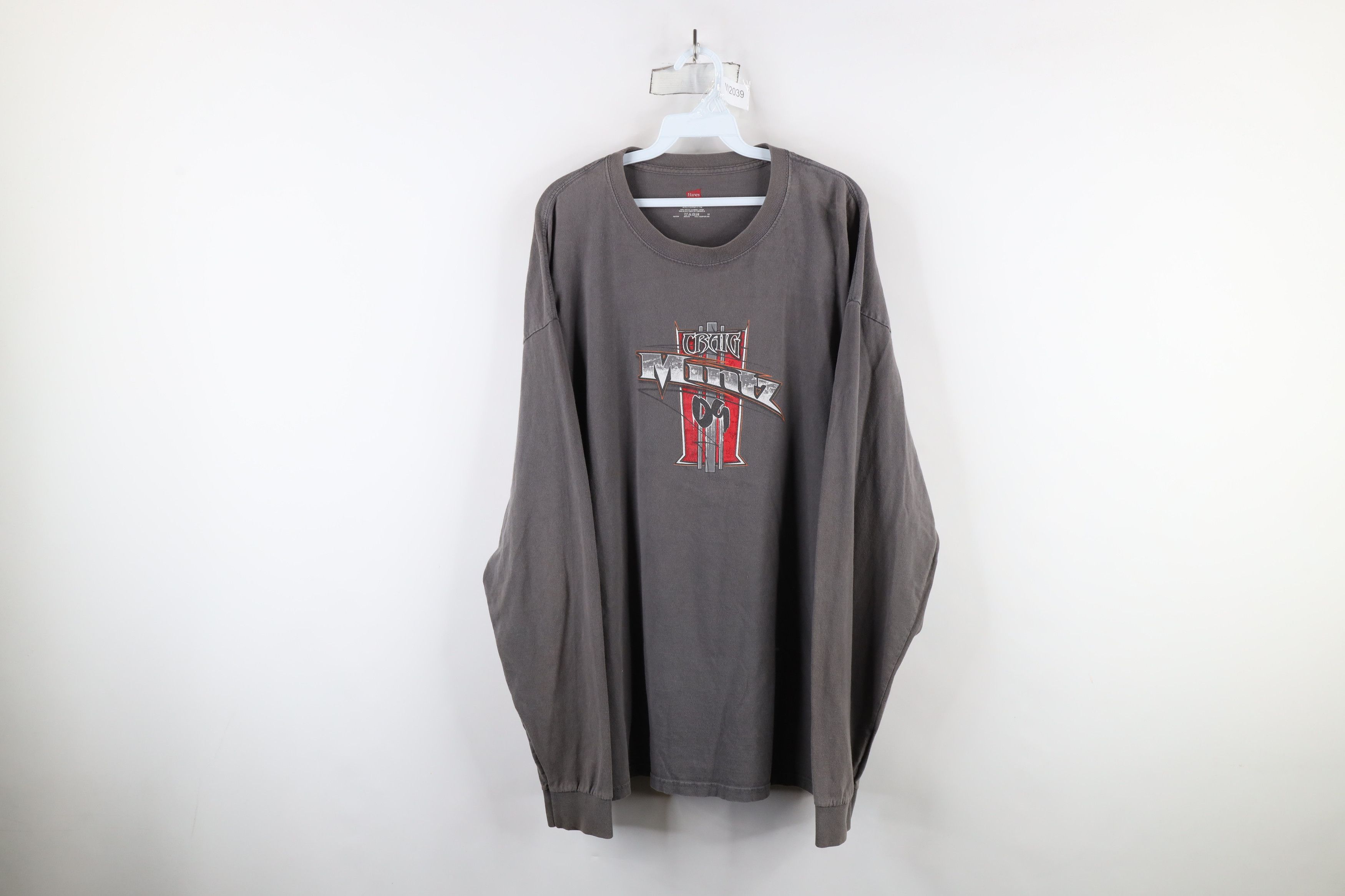 Vintage Vintage Y2K Mintz Racing Long Sleeve T-Shirt Gray Cotton Size US XXL / EU 58 / 5 - 1 Thumbnail