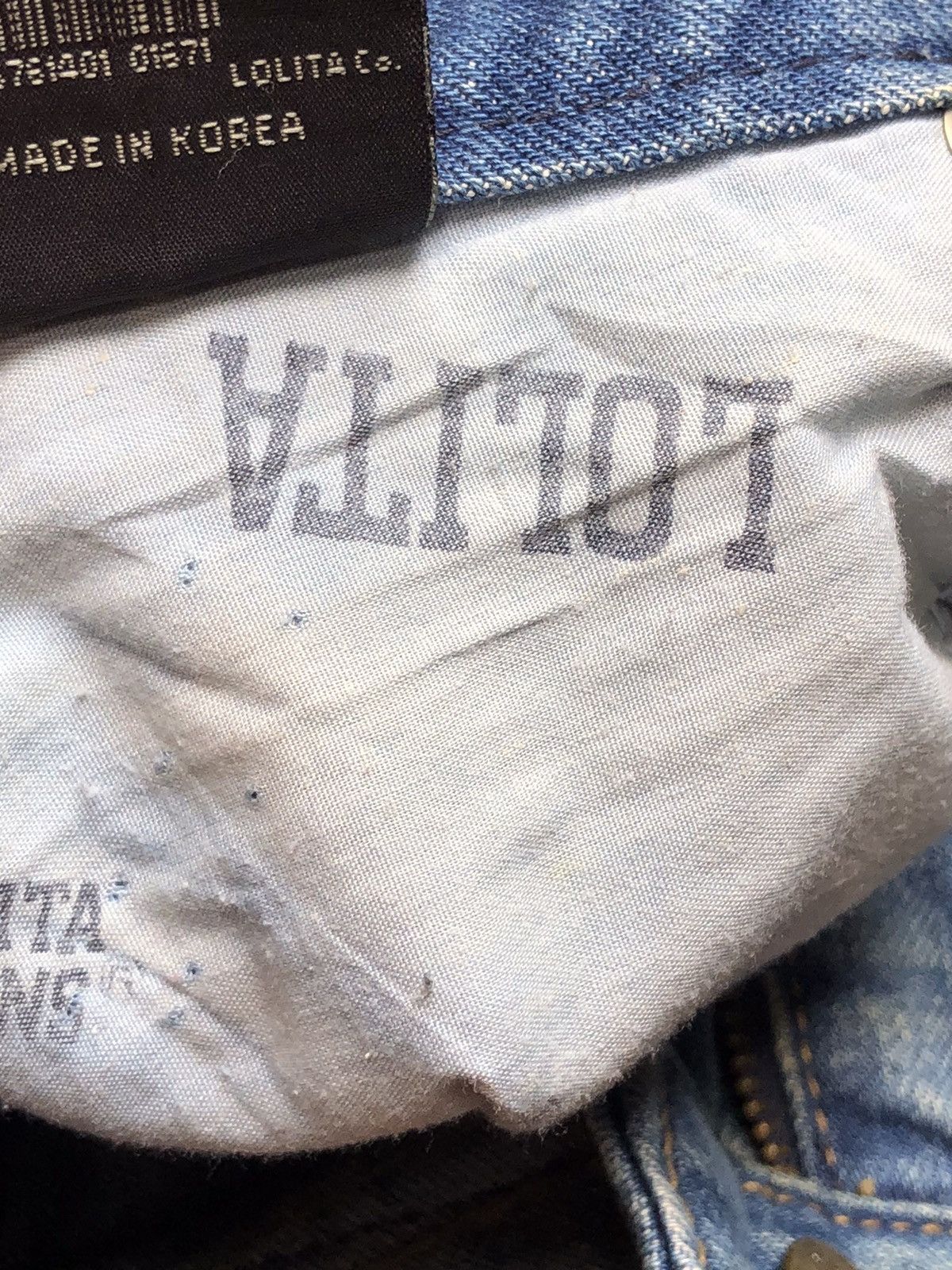 If Six Was Nine Lolita Flared Jeans Size US 31 - 19 Thumbnail