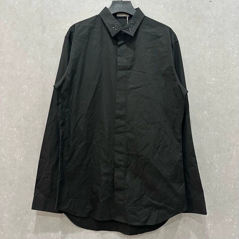 Dior Dior Size38 Neckline bee shirt Size US XXS / EU 40 - 1 Thumbnail