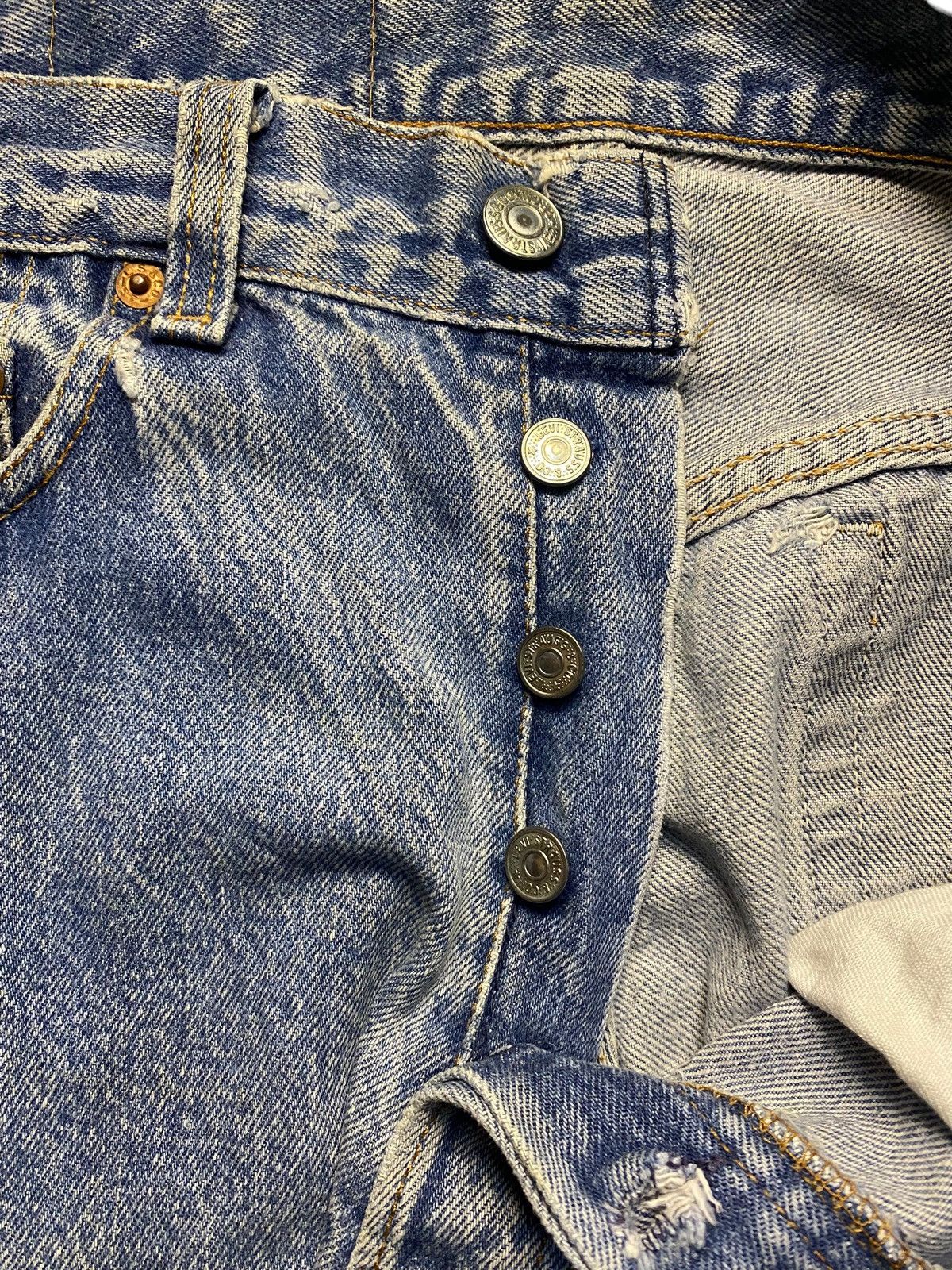 Levi's Vintage Levis 501 80’s Blue Wash Loose Jeans Size US 30 / EU 46 - 7 Thumbnail