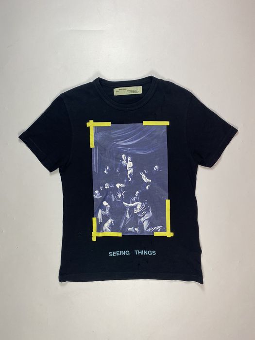 Off-White Off-White Seeing Things Caravaggio Tee S 2013 Virgil Abloh ...