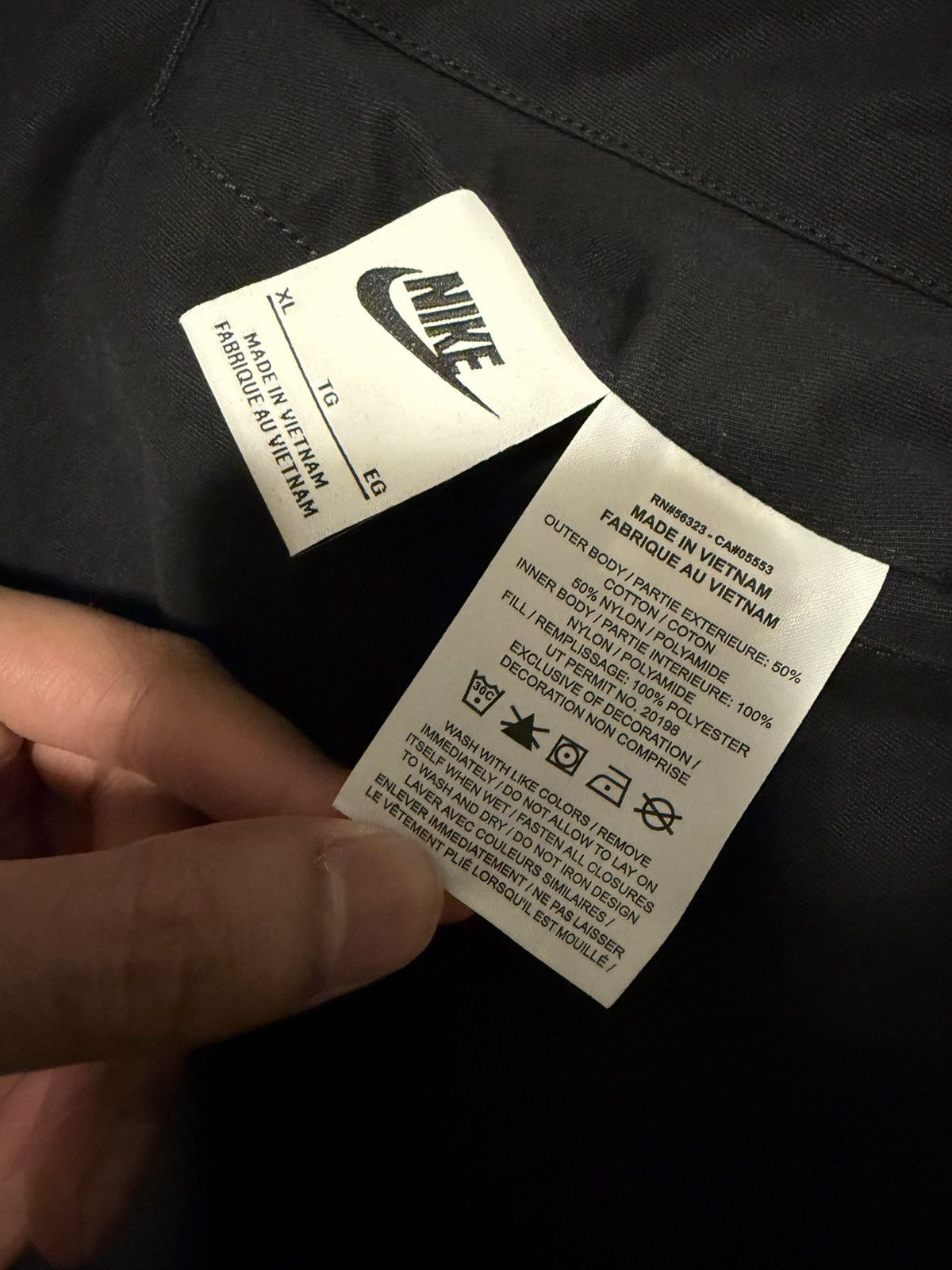 Stussy Nike x Stussy Reversible Bomber Varsity Jacket “Black” XL Size US XL / EU 56 / 4 - 5 Thumbnail