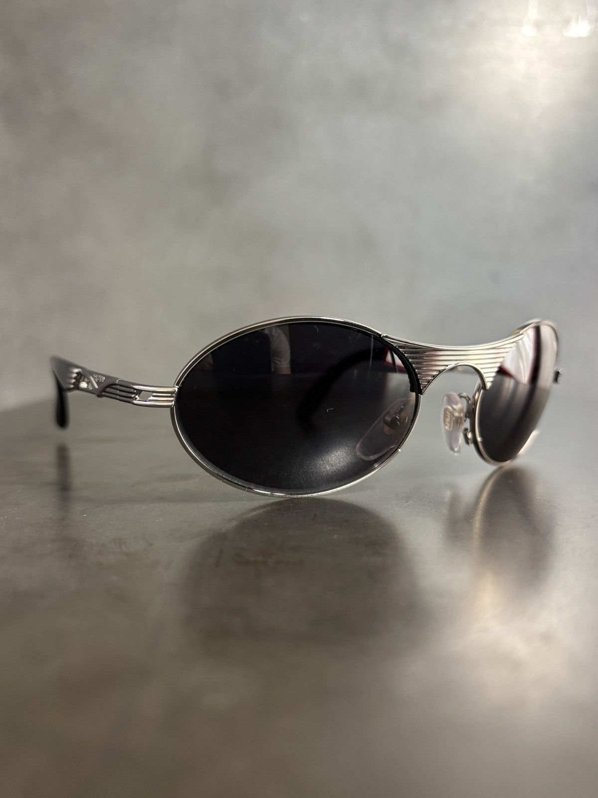 Vintage NOS 1990s Vintage Sunglasses Floyd Gaultier Style Italy Size ONE SIZE - 21 Thumbnail