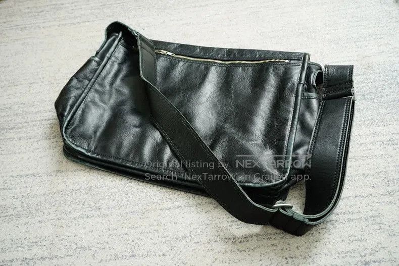 Comme des Garcons Comme Des Garcons Leather Messenger Bag. Size ONE SIZE - 4 Thumbnail