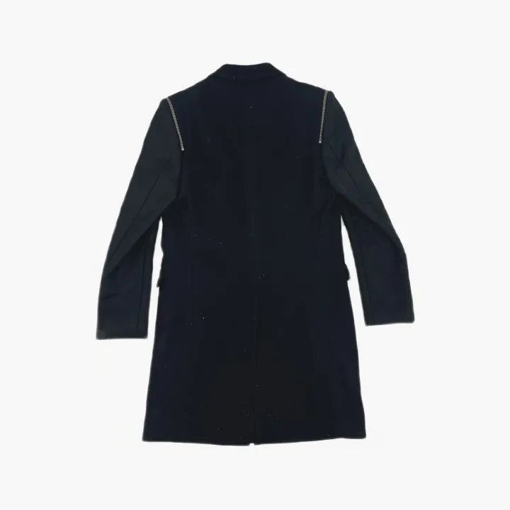 Givenchy Givenchy Givenchy Black Wool Zipper Coat for Men -2507 Size US L / EU 52-54 / 3 - 3 Thumbnail