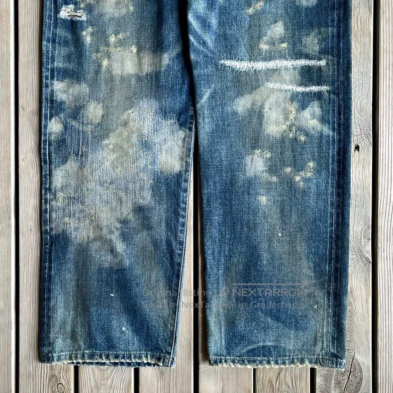 Neighborhood Neighborhood size L Cut King Washed 20AW Distressed Patche Size US 27 - 4 Thumbnail
