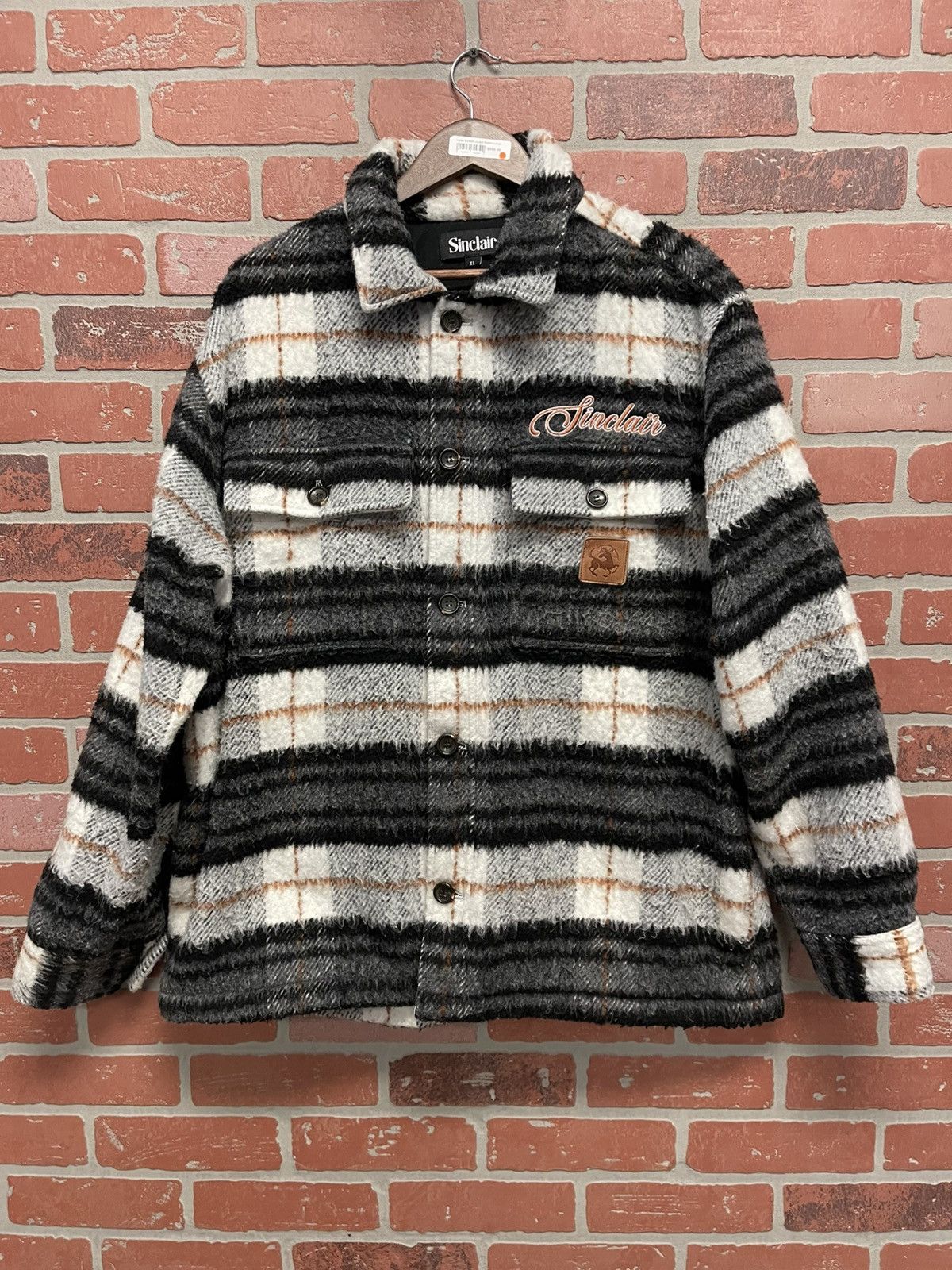 Sinclair Global Size XL - Sinclair Global Flannel Button Up “SOLD OUT” Size US XL / EU 56 / 4 - 1 Thumbnail