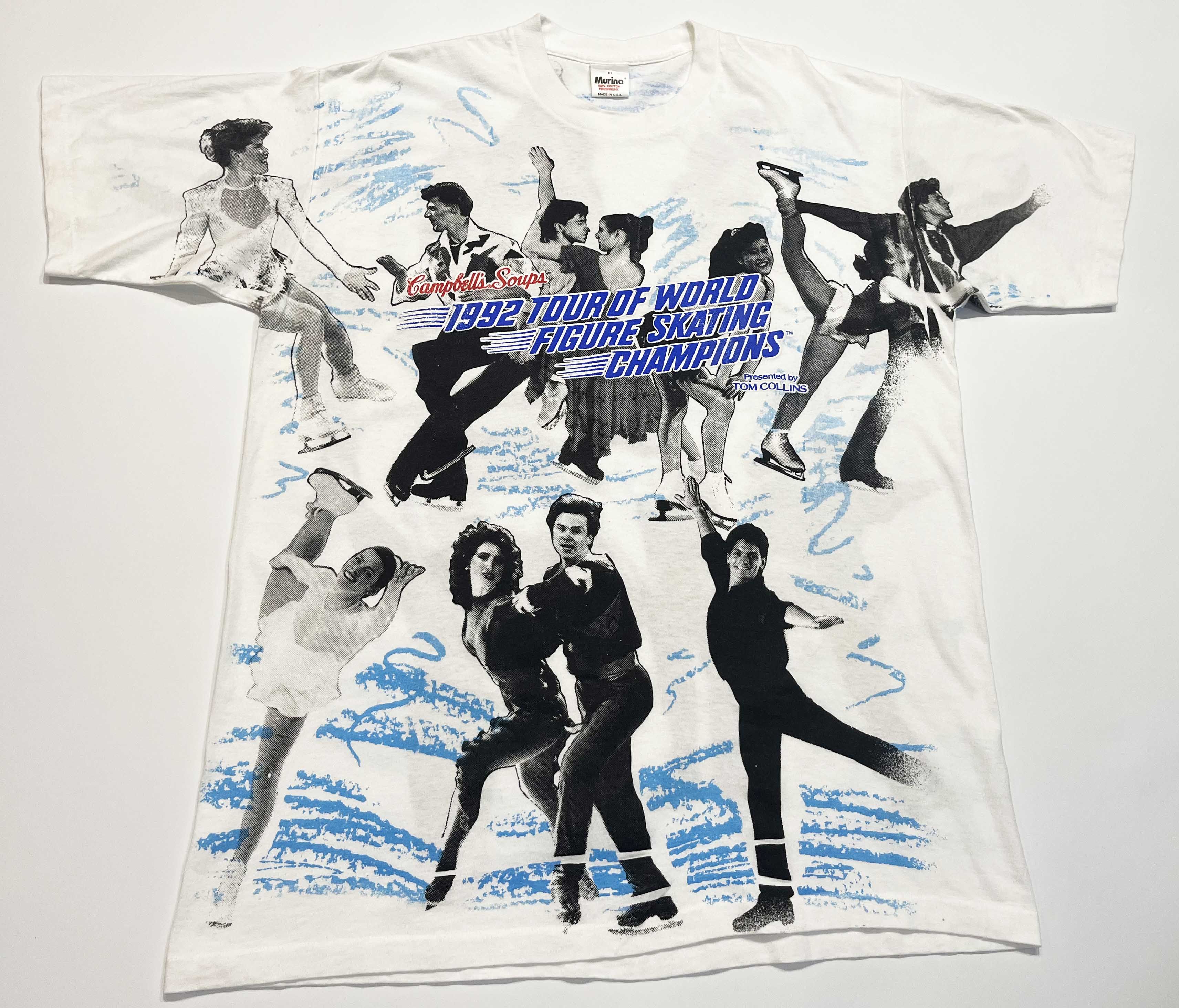 Vintage Vintage Murina 1992 Tour of World Figure Skating AOP T-Shirt Size US XL / EU 56 / 4 - 1 Thumbnail