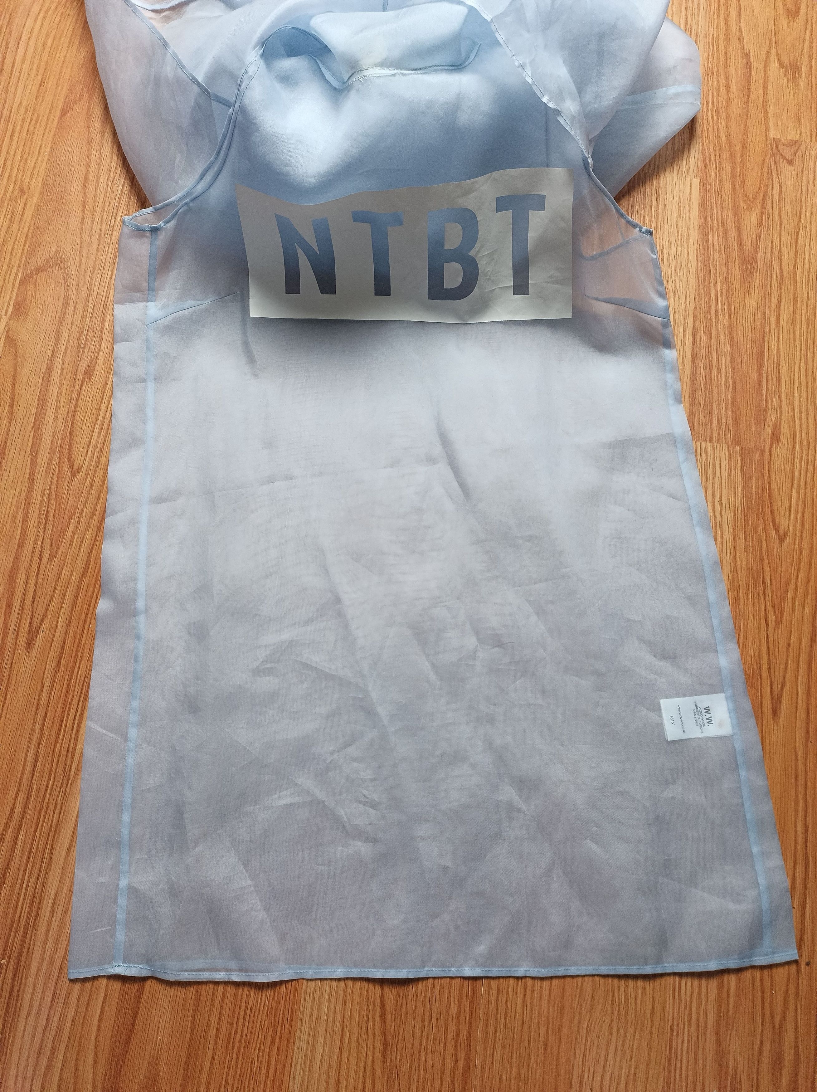 Wood Wood Wood Wood Not To Be Trusted Dress Organza Silk EU 36 Size S / US 4 / IT 40 - 7 Thumbnail