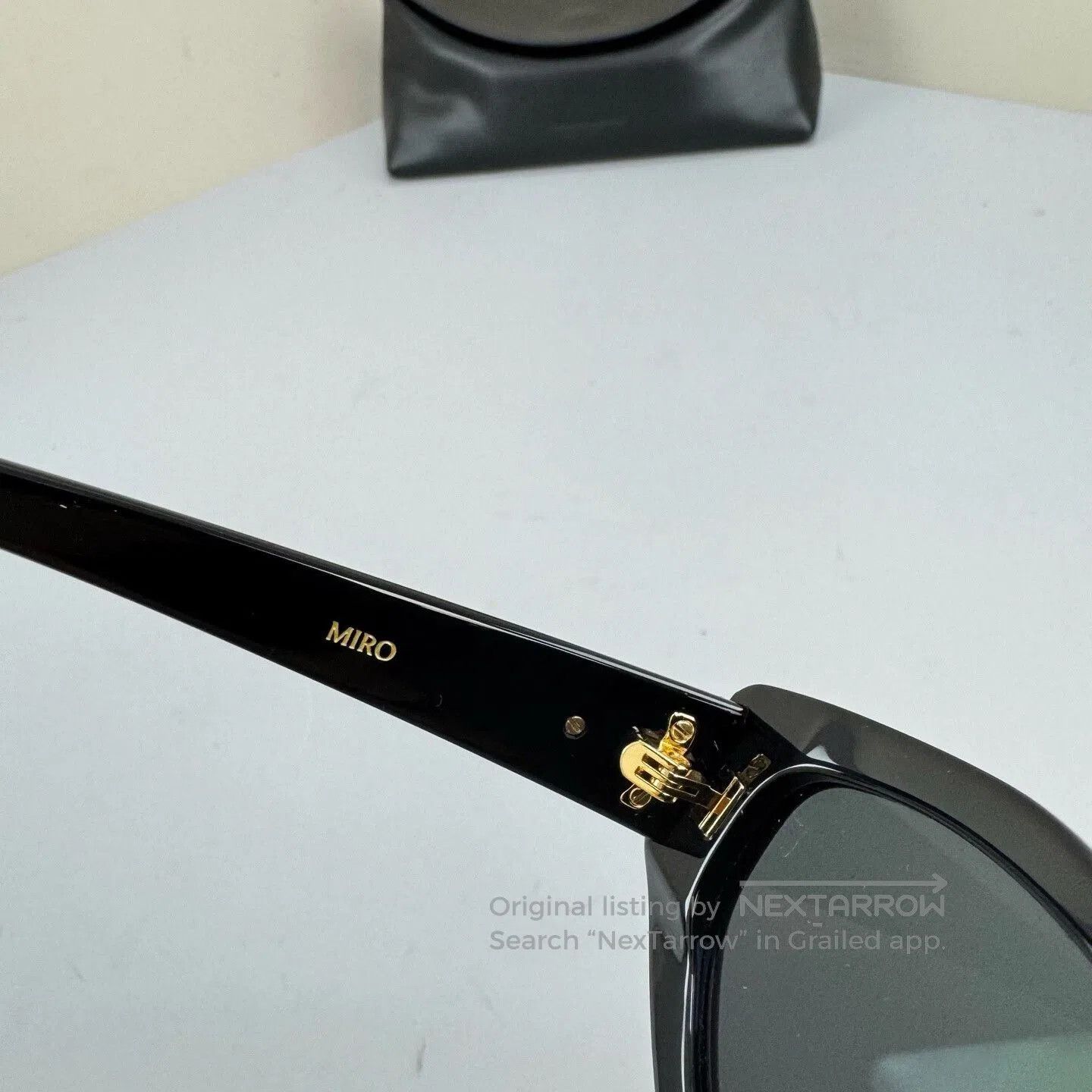 Gentle Monster gentle monster black gold sunglasses. Size ONE SIZE - 6 Thumbnail