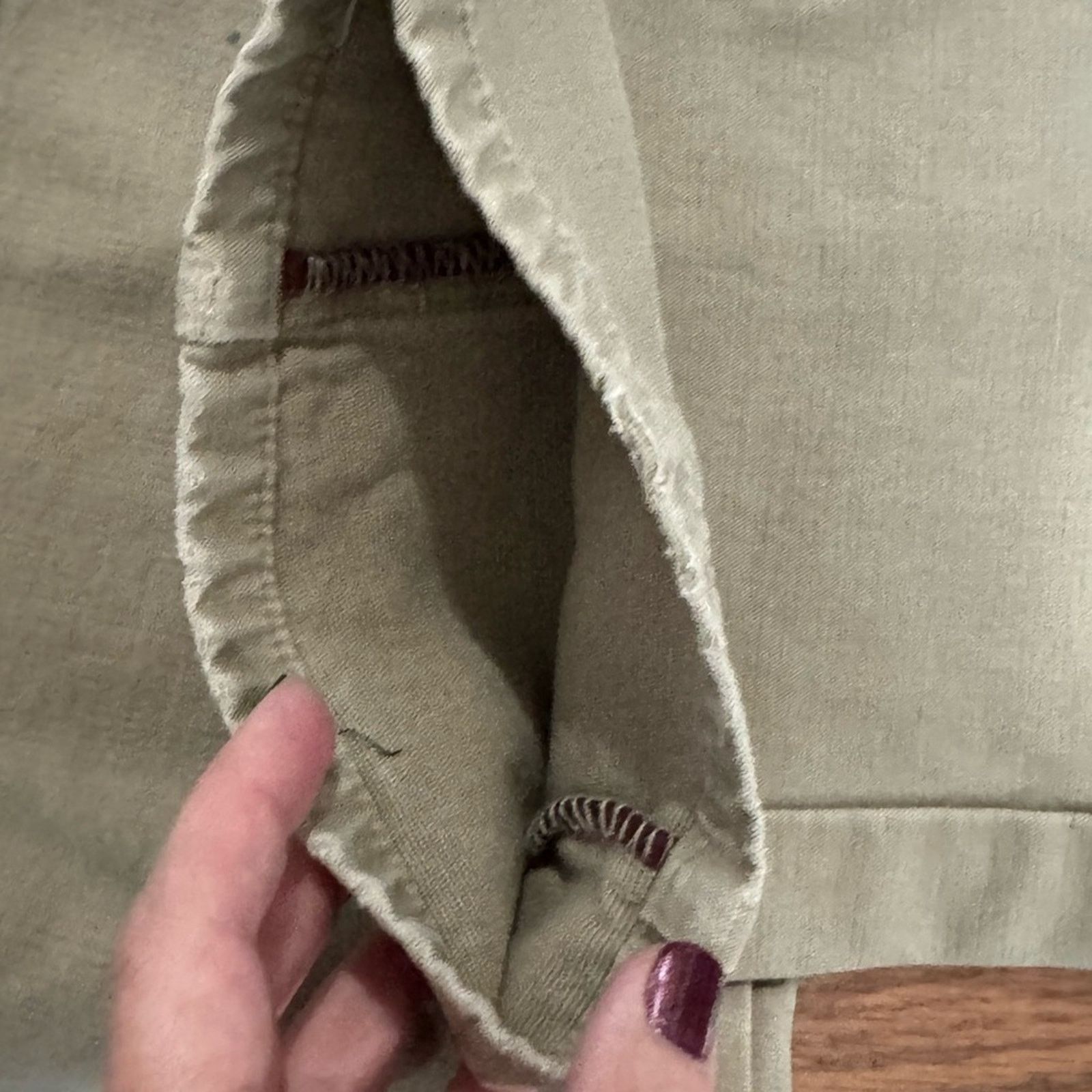 Burberry Mens Designer Burberry khaki pants Size US 34 / EU 50 - 11 Thumbnail