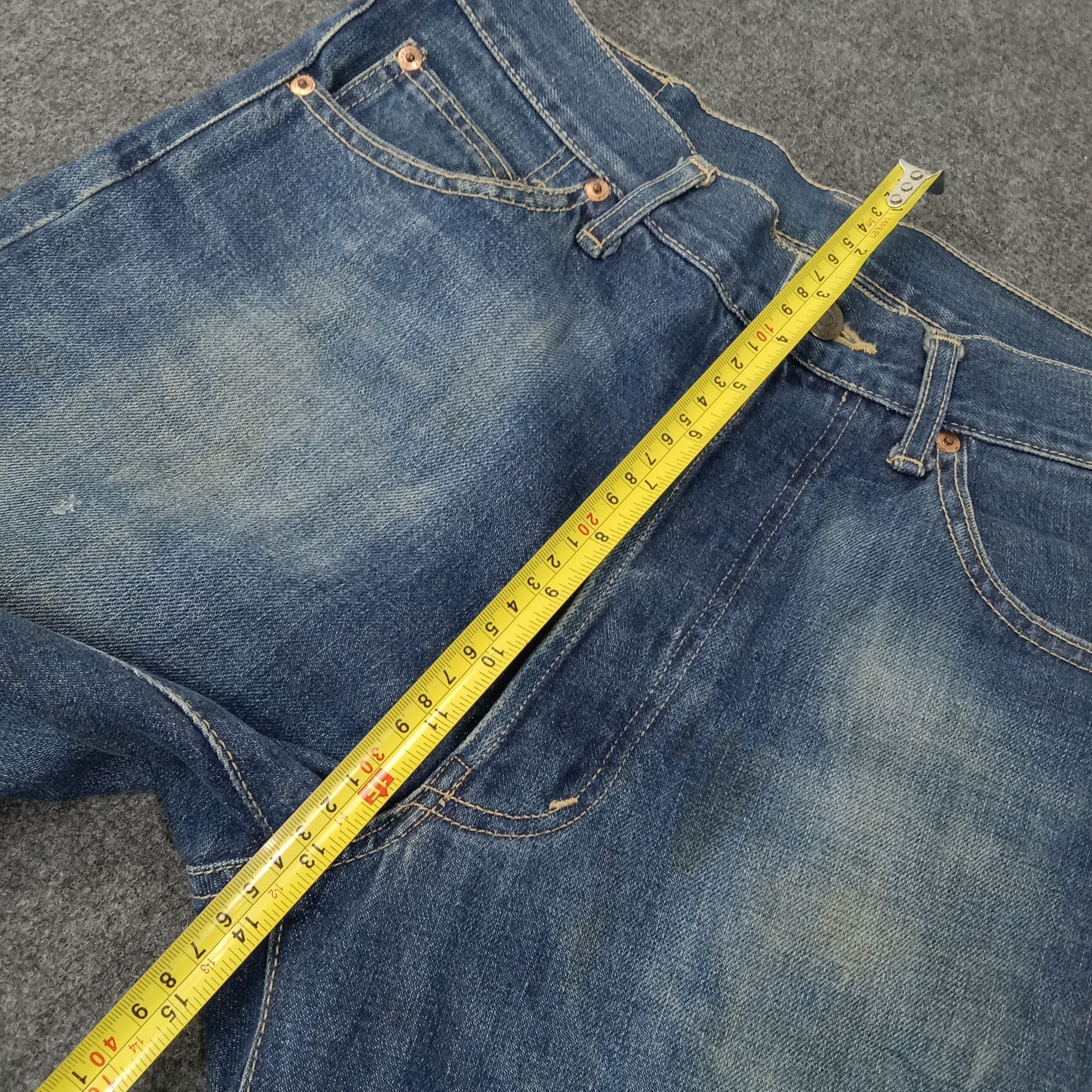 Evisu Evisu Japanese Brand Daicock Custom Art Denim Jeans C228N34 Size US 30 / EU 46 - 13 Thumbnail